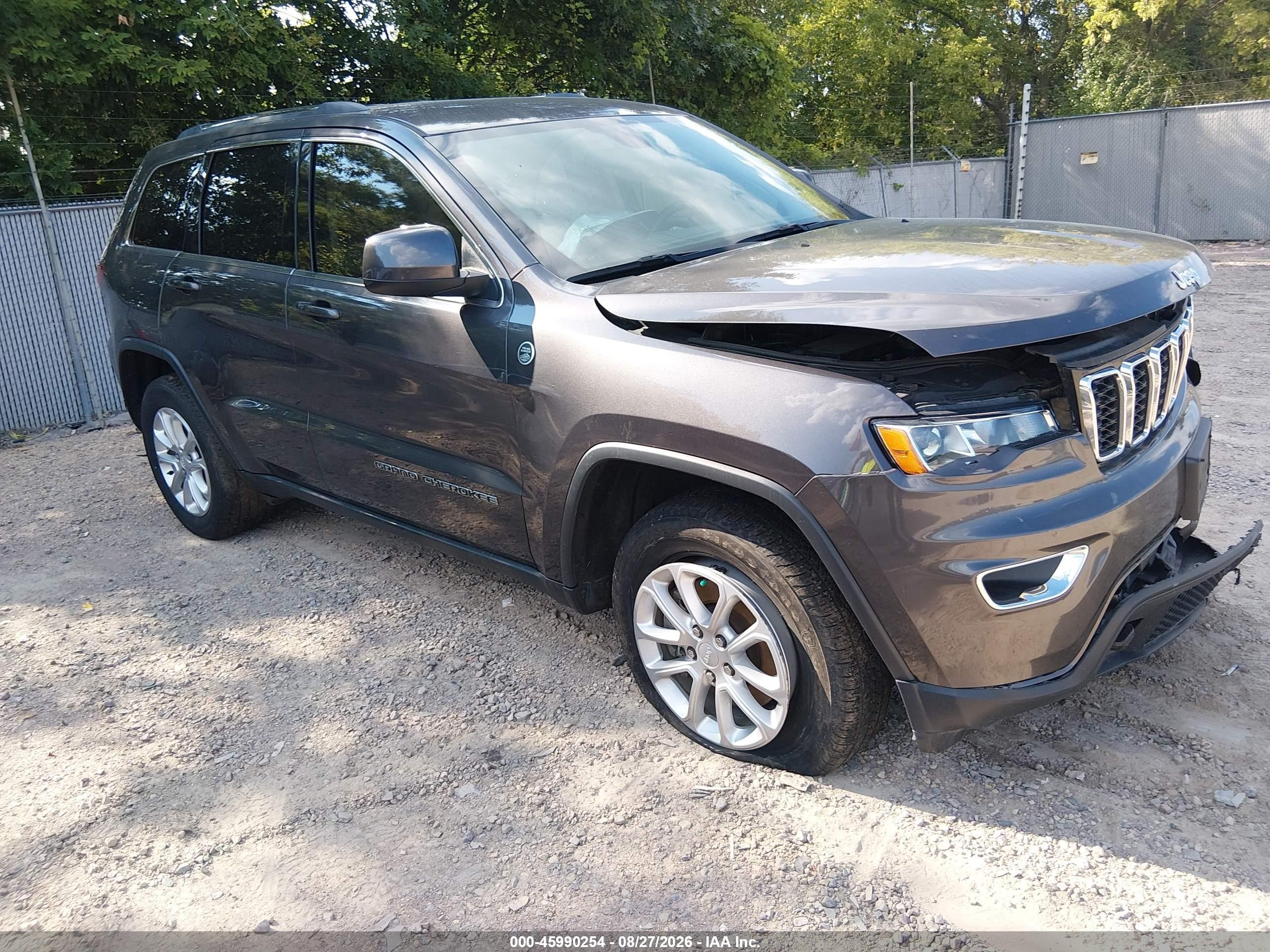 2021 Jeep Grand Cherokee Laredo E 4x4 Black vin: 1C4RJFAG7MC853762