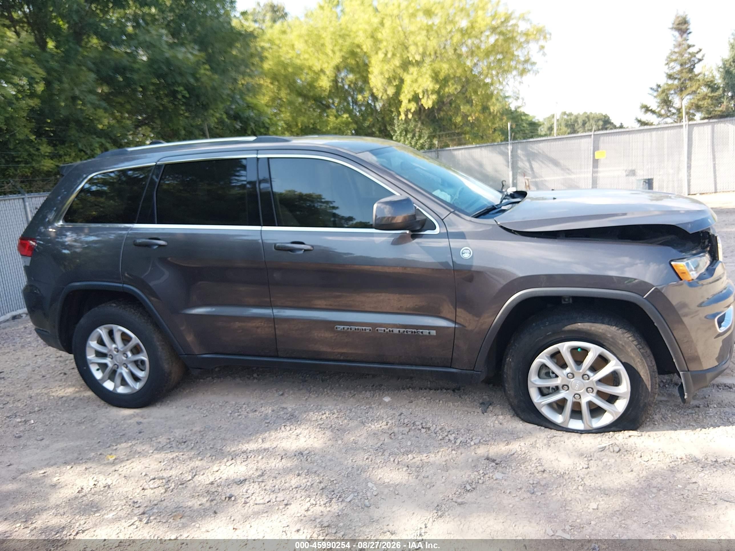 2021 Jeep Grand Cherokee Laredo E 4x4 Black vin: 1C4RJFAG7MC853762