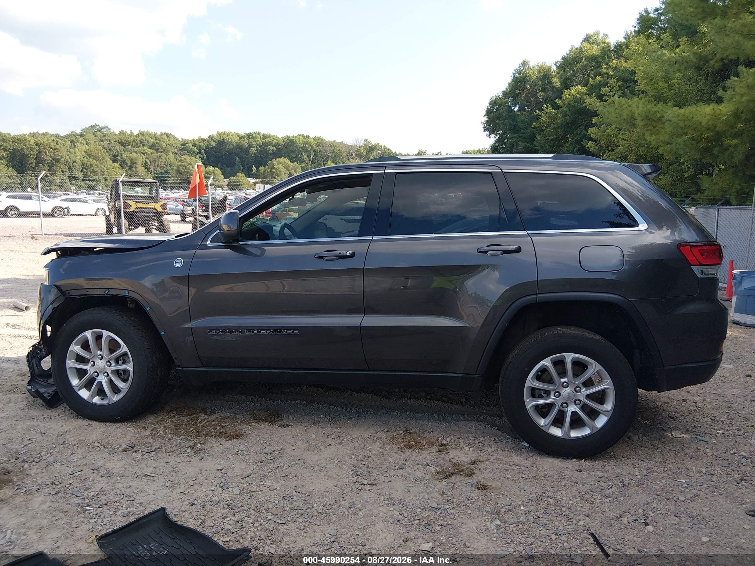 2021 Jeep Grand Cherokee Laredo E 4x4 Black vin: 1C4RJFAG7MC853762