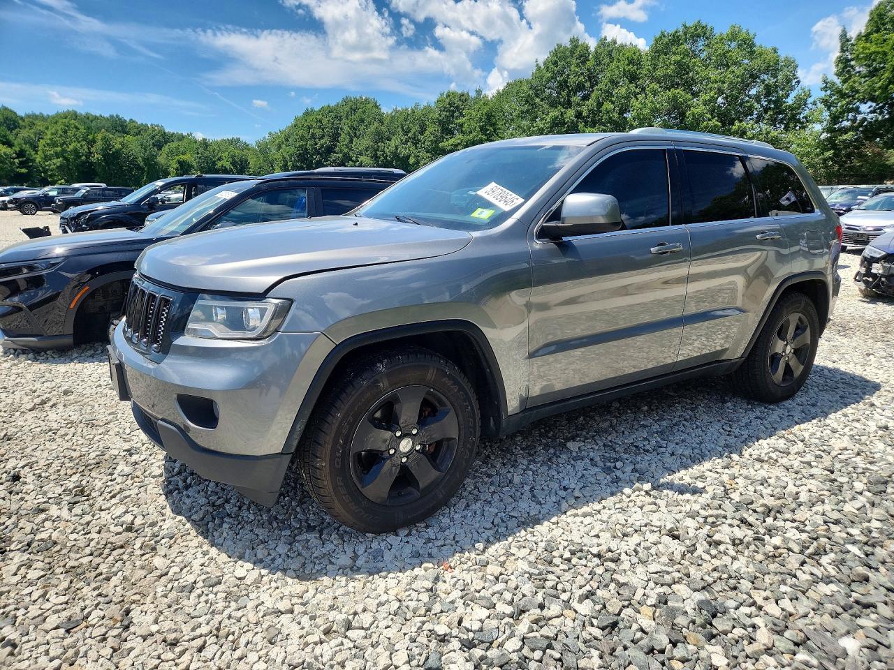 2012 Jeep Grand Cherokee Laredo Gray vin: 1C4RJFAG8CC103463