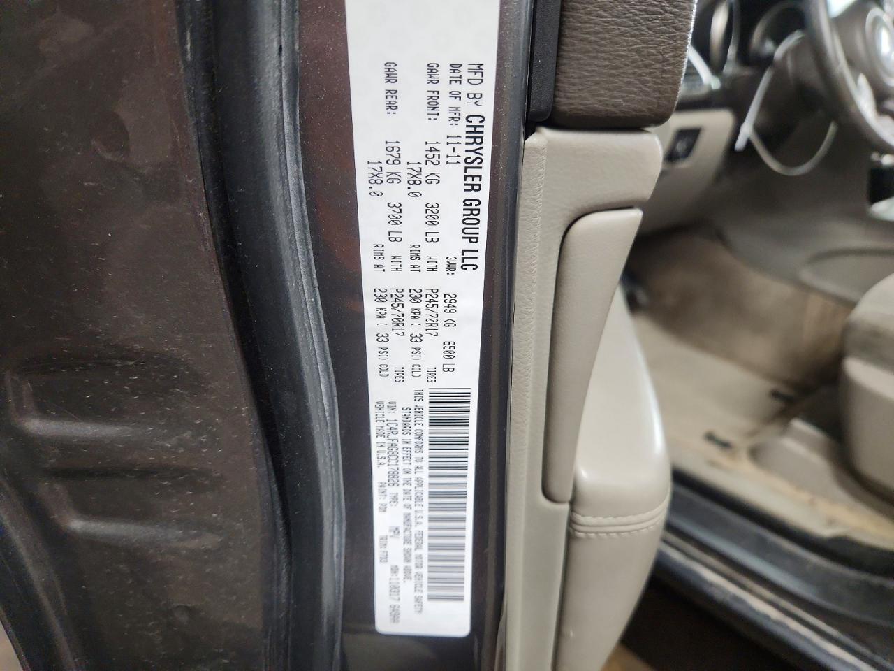 2012 Jeep Grand Cherokee Laredo Gray vin: 1C4RJFAG8CC178826