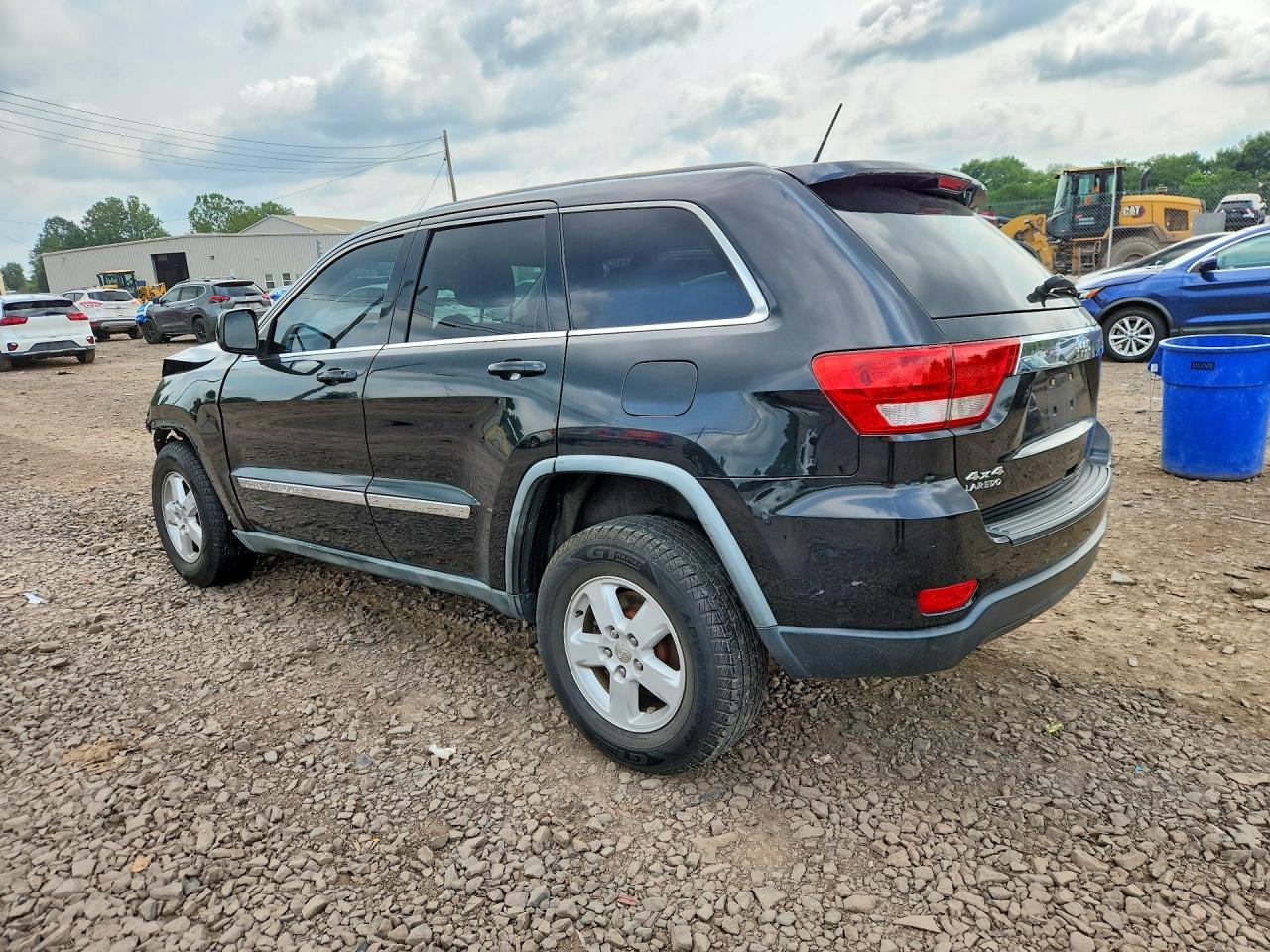 2012 Jeep Grand Cherokee Laredo Black vin: 1C4RJFAG8CC189311