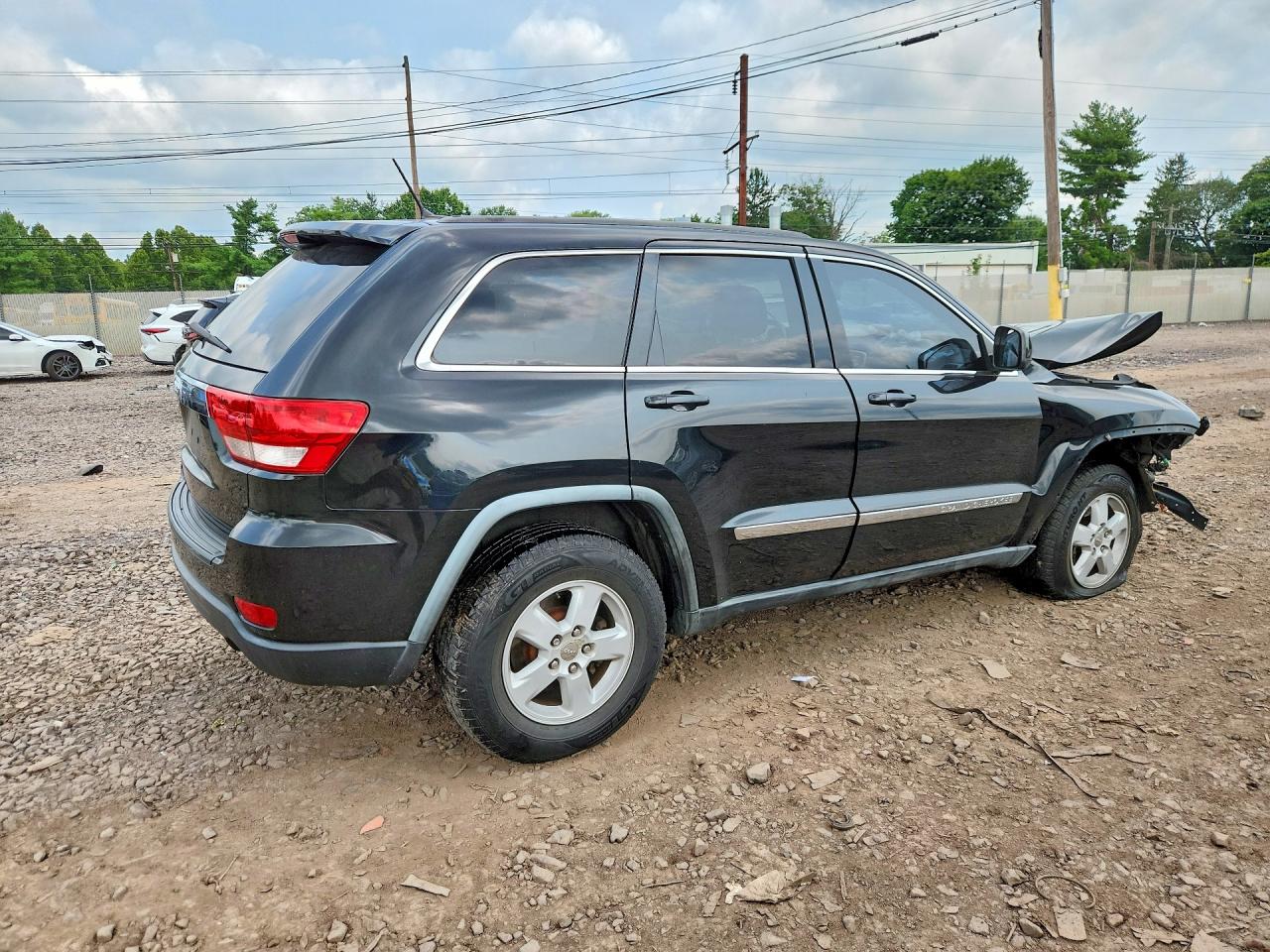 2012 Jeep Grand Cherokee Laredo Black vin: 1C4RJFAG8CC189311