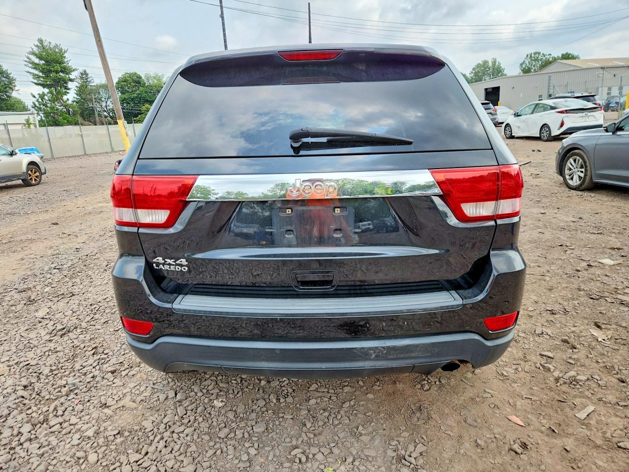 2012 Jeep Grand Cherokee Laredo Black vin: 1C4RJFAG8CC189311