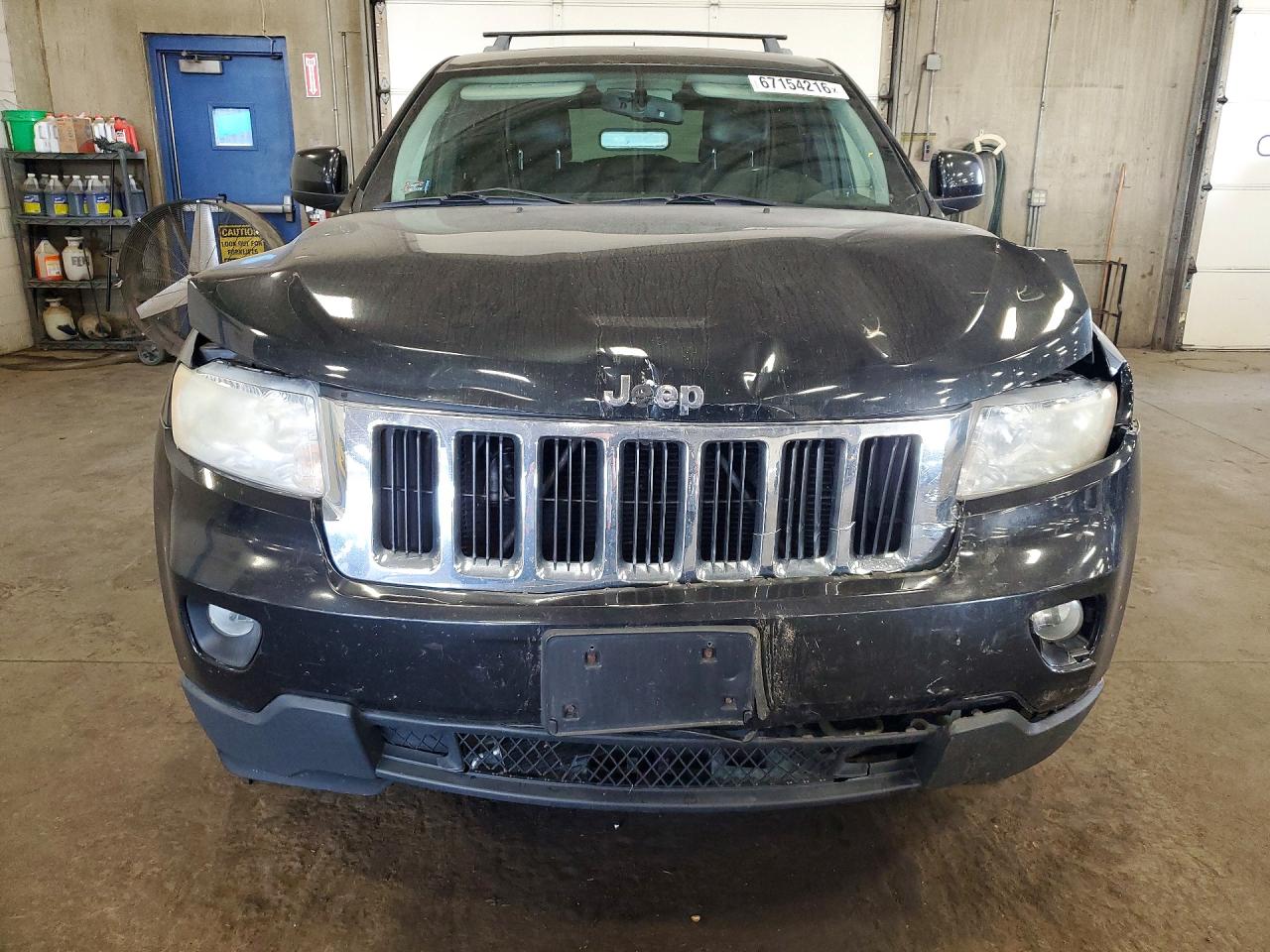 2012 Jeep Grand Cherokee Laredo Black vin: 1C4RJFAG8CC226907