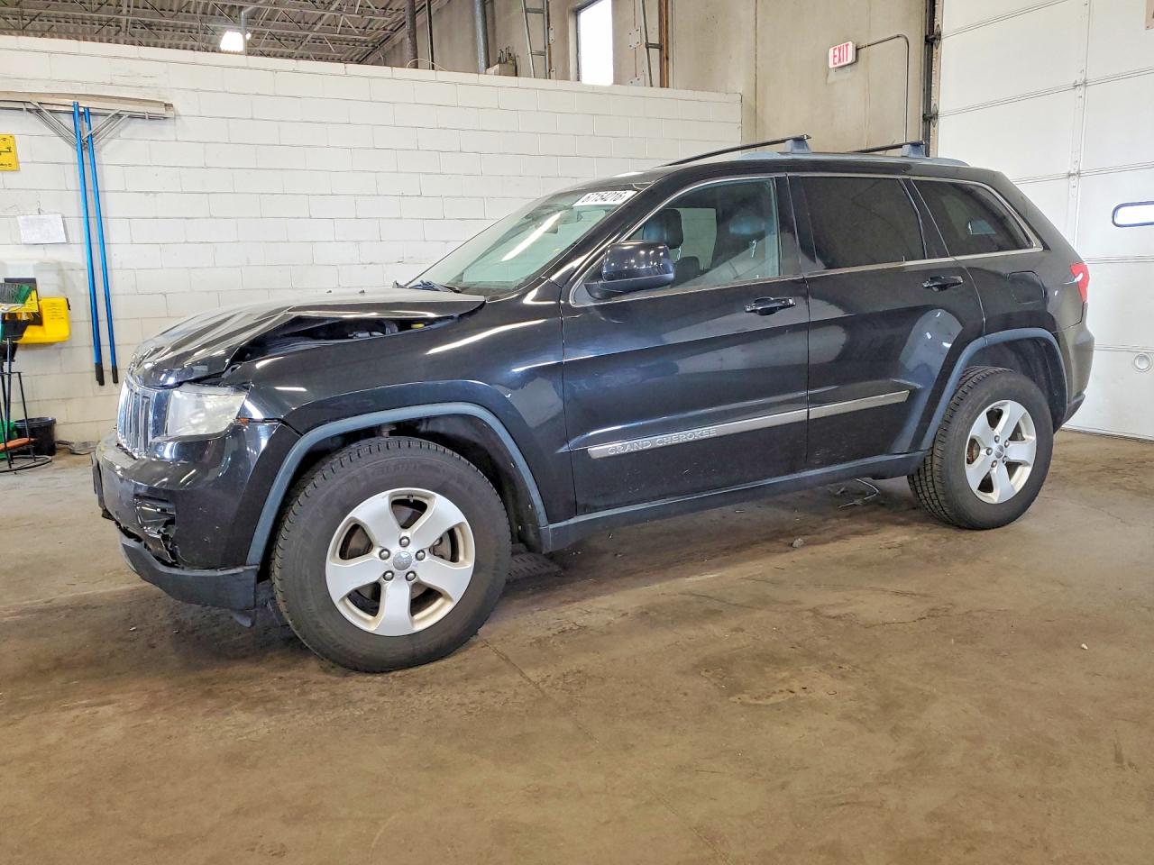 2012 Jeep Grand Cherokee Laredo Black vin: 1C4RJFAG8CC226907