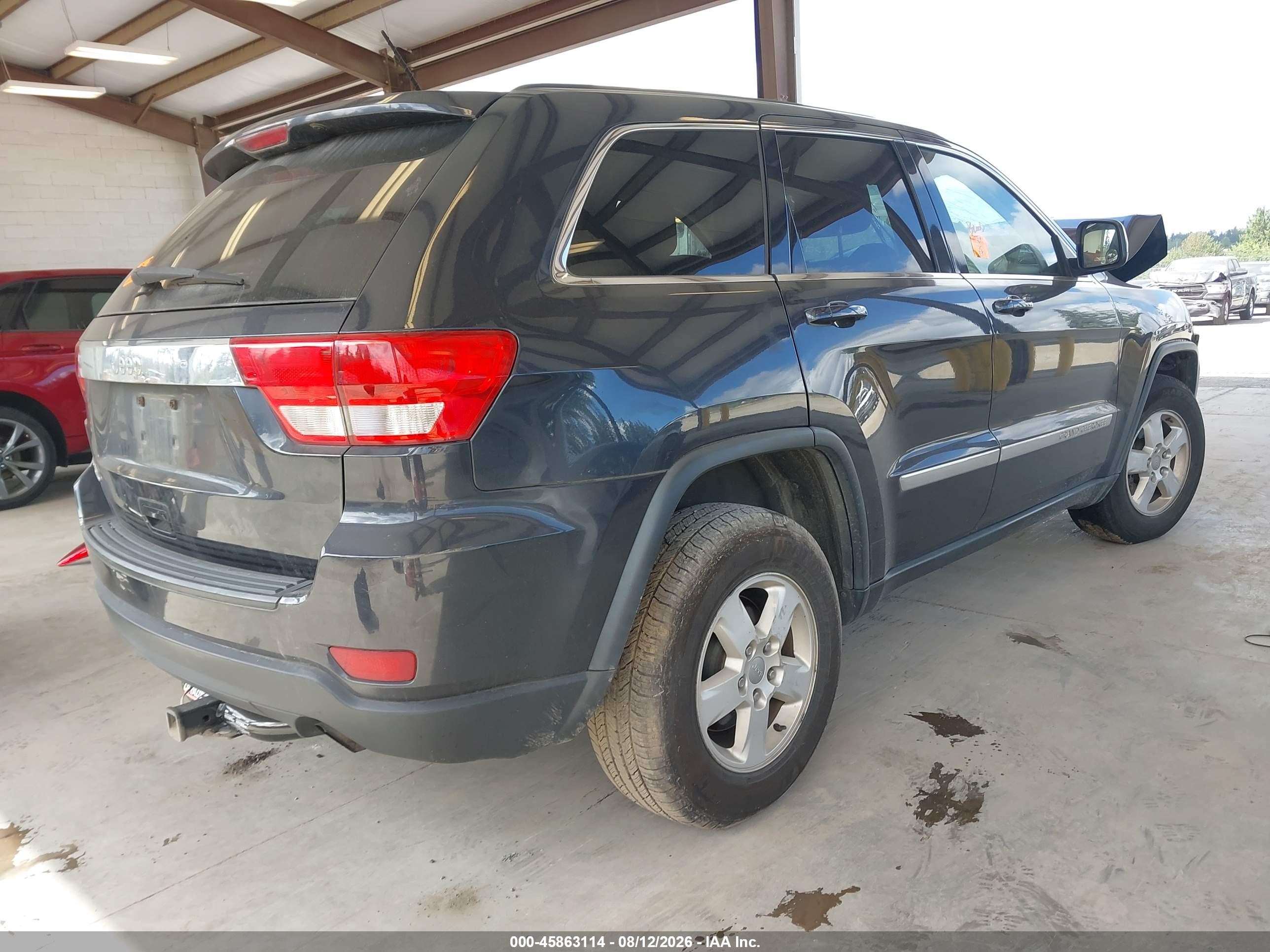 2012 Jeep Grand Cherokee Laredo Blue vin: 1C4RJFAG8CC250429