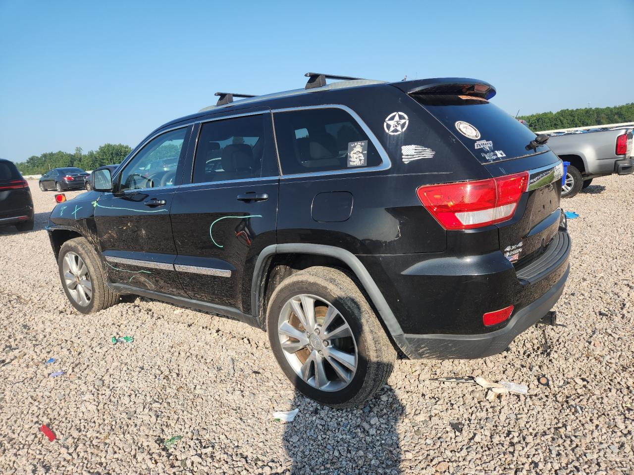 2012 Jeep Grand Cherokee Laredo Black vin: 1C4RJFAG8CC270440