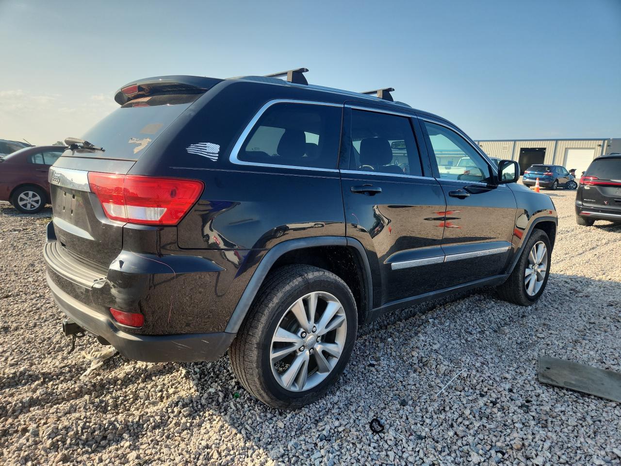 2012 Jeep Grand Cherokee Laredo Black vin: 1C4RJFAG8CC270440
