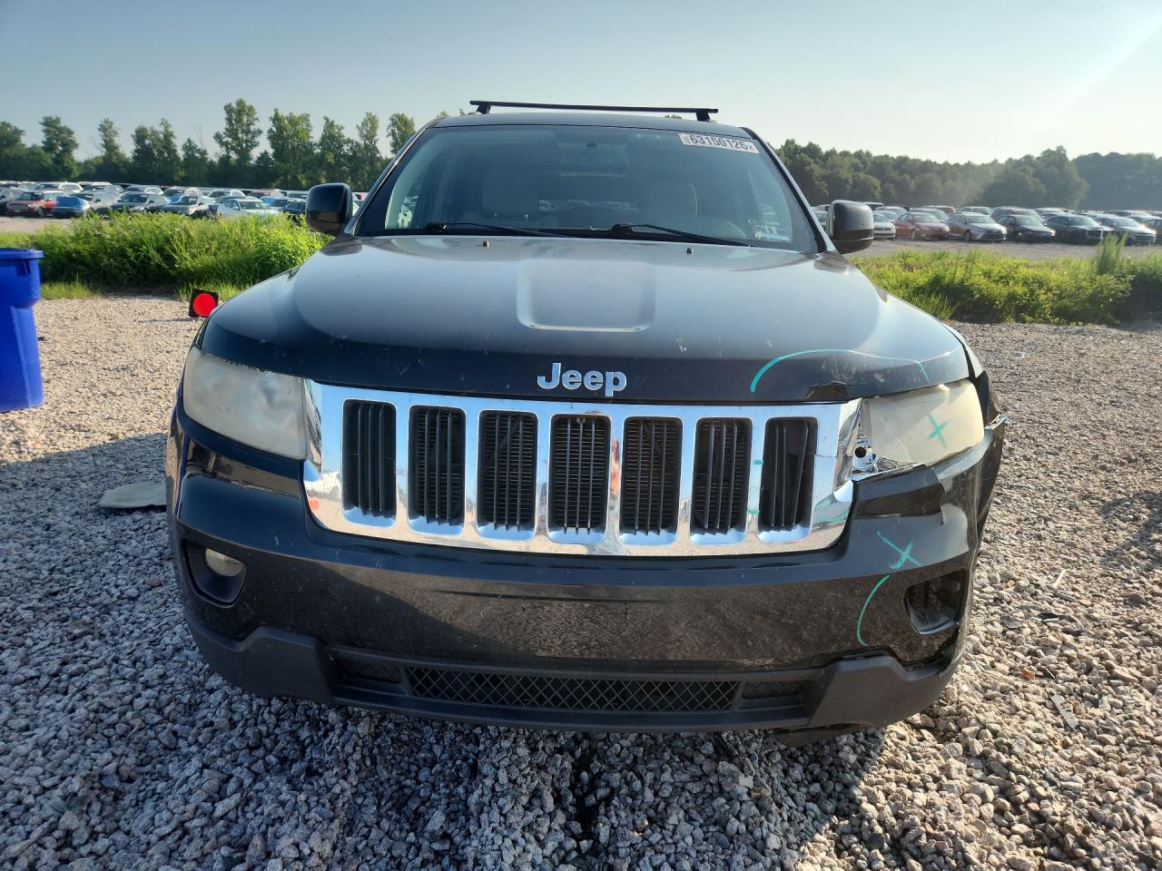 2012 Jeep Grand Cherokee Laredo Black vin: 1C4RJFAG8CC270440