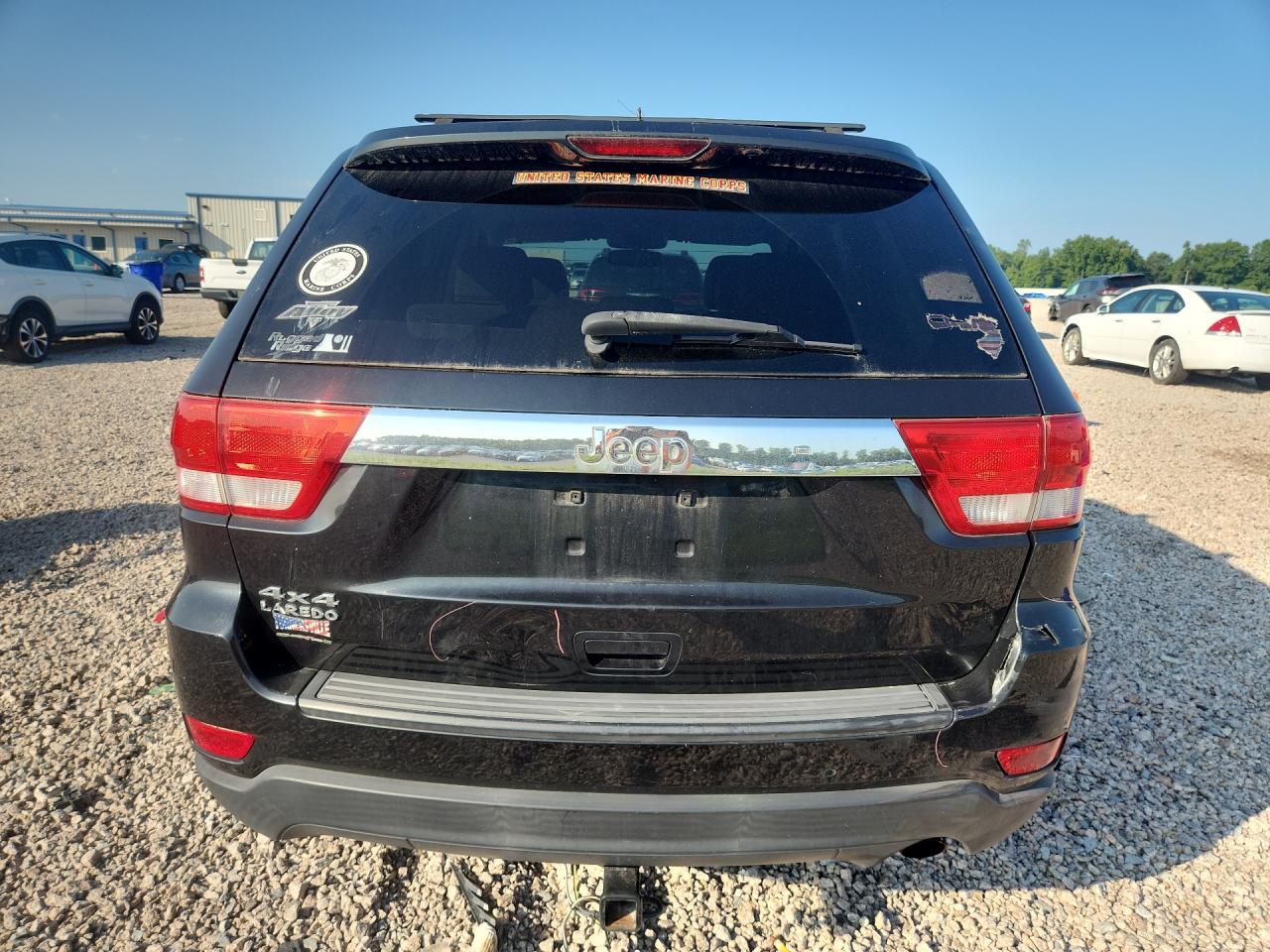 2012 Jeep Grand Cherokee Laredo Black vin: 1C4RJFAG8CC270440