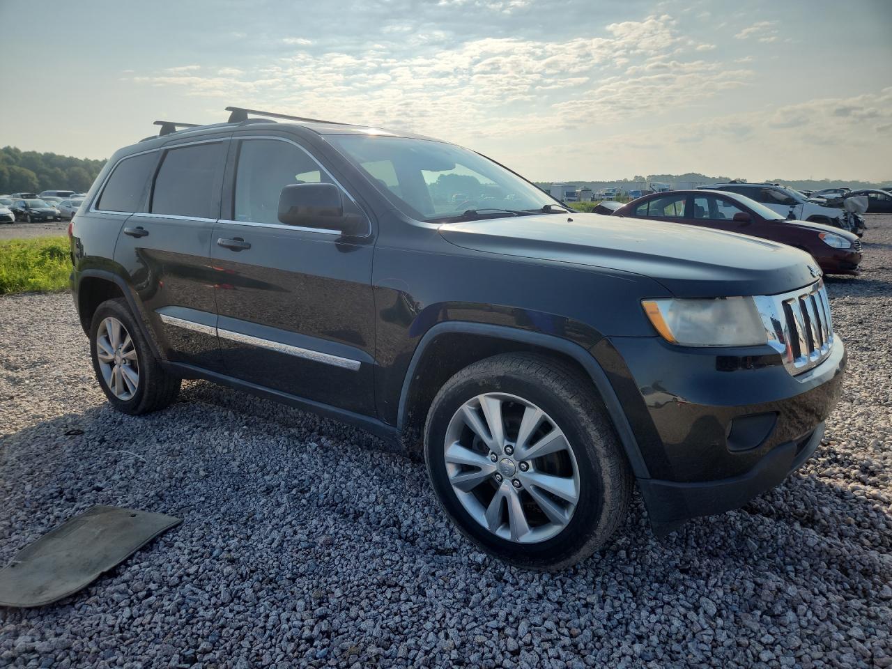 2012 Jeep Grand Cherokee Laredo Black vin: 1C4RJFAG8CC270440