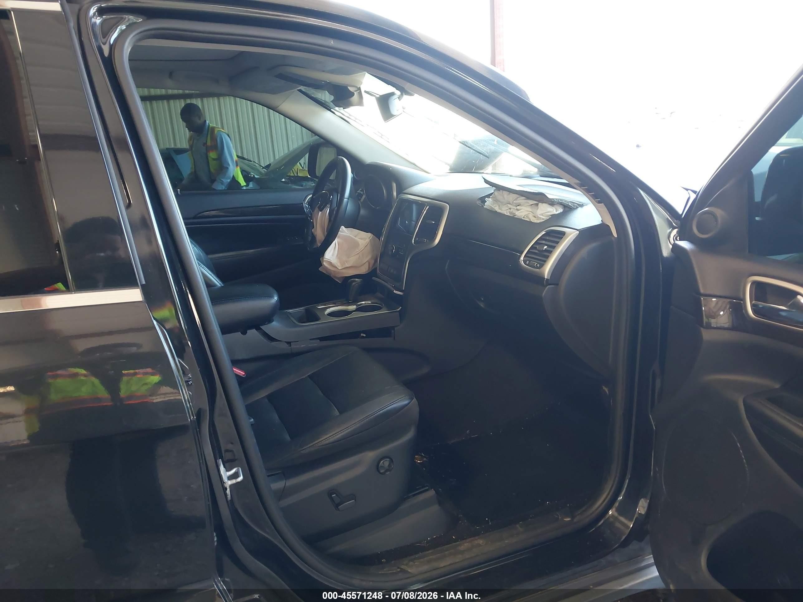 2012 Jeep Grand Cherokee Laredo Black vin: 1C4RJFAG8CC313383