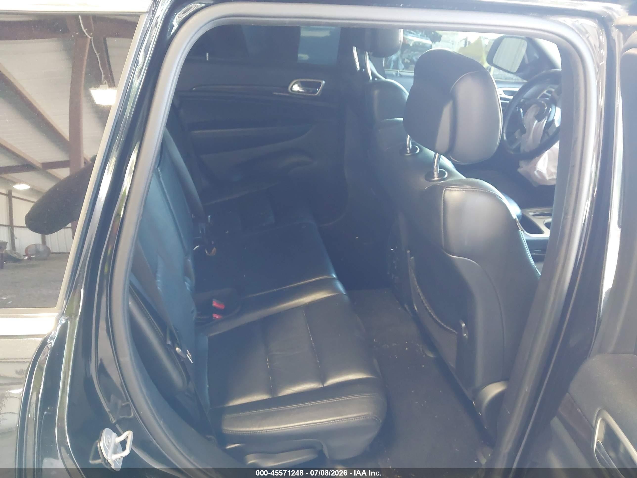 2012 Jeep Grand Cherokee Laredo Black vin: 1C4RJFAG8CC313383