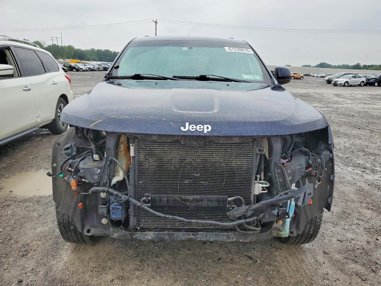 2012 Jeep Grand Cherokee Laredo Blue vin: 1C4RJFAG8CC341345