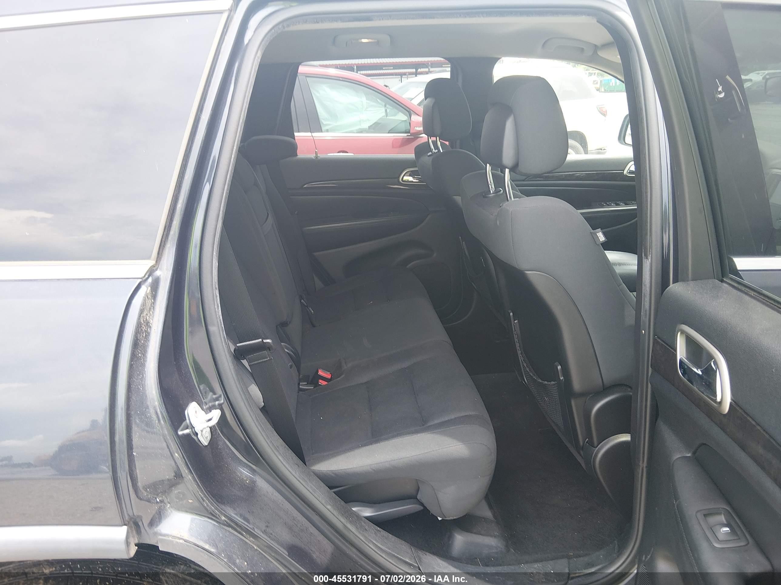 2012 Jeep Grand Cherokee Laredo Black vin: 1C4RJFAG8CC360011