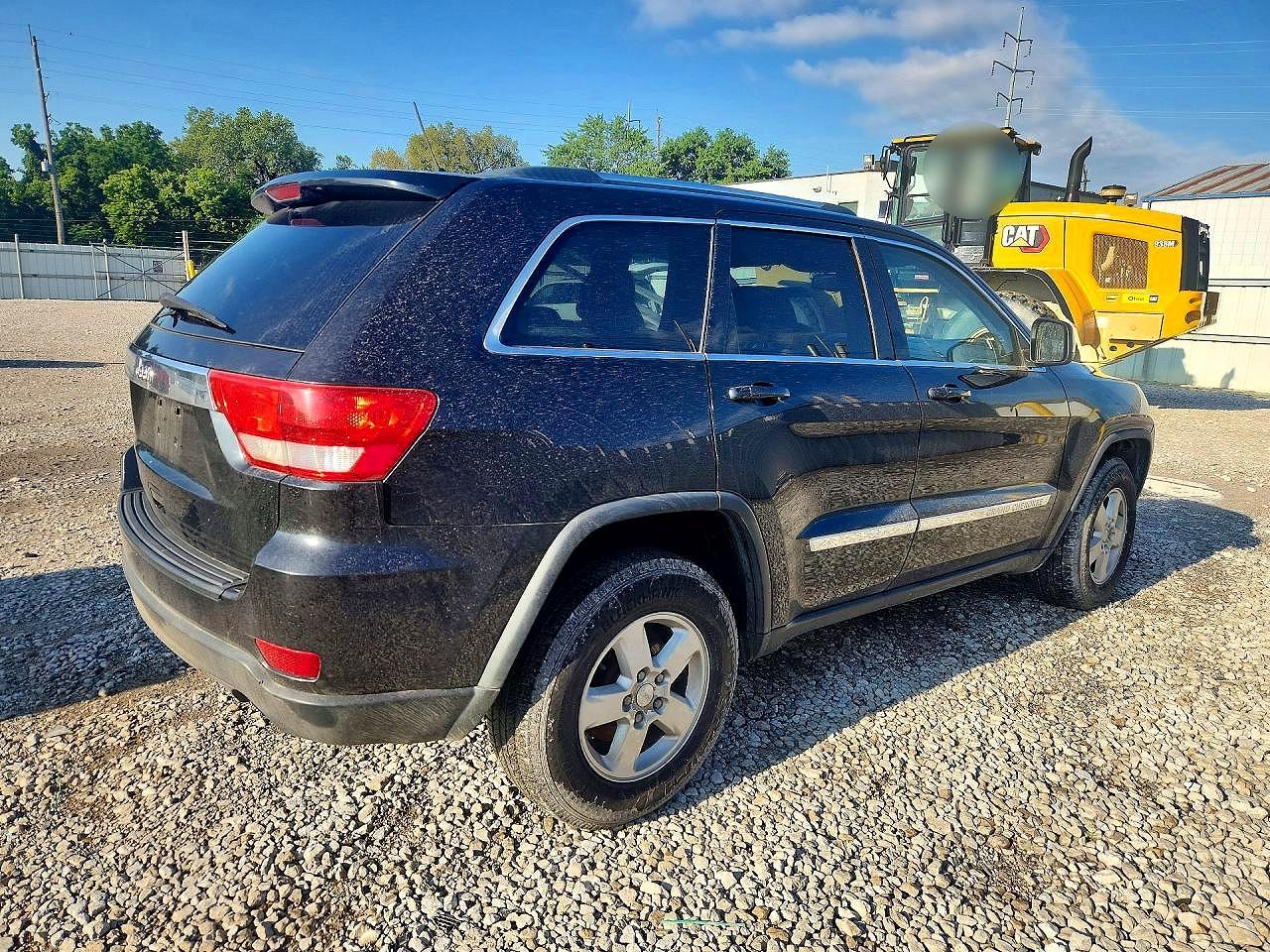 2013 Jeep Grand Cherokee Laredo Черный vin: 1C4RJFAG8DC503265
