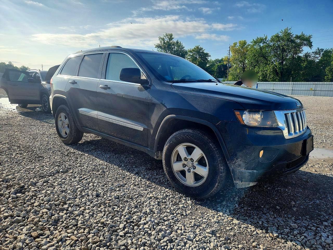 2013 Jeep Grand Cherokee Laredo Черный vin: 1C4RJFAG8DC503265
