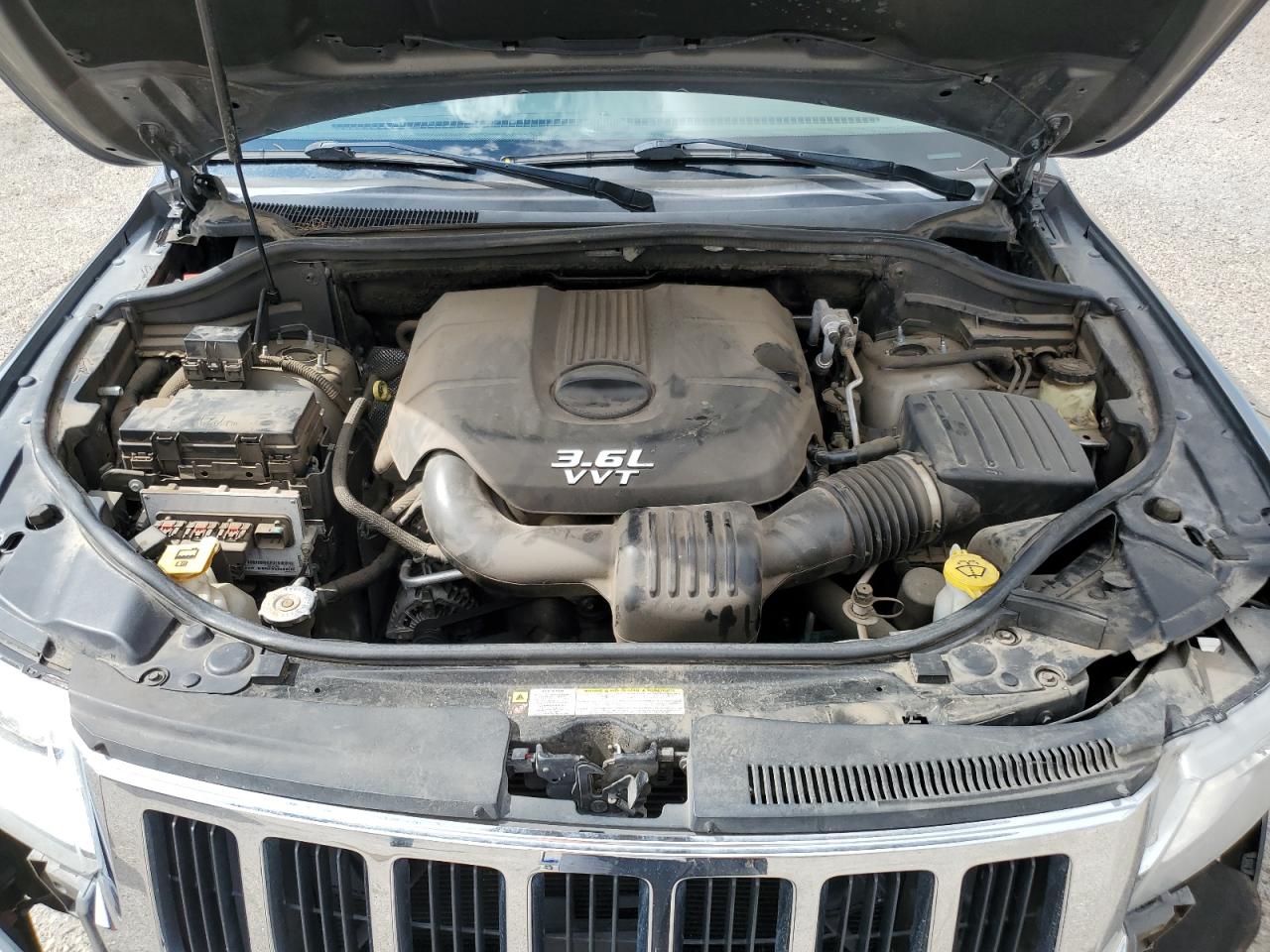 2013 Jeep Grand Cherokee Laredo Угольный vin: 1C4RJFAG8DC505789