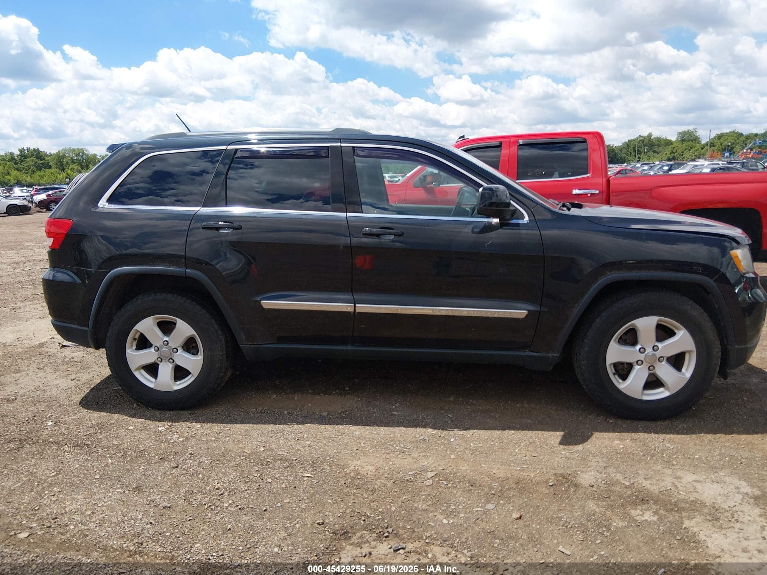 2013 Jeep Grand Cherokee Laredo Black vin: 1C4RJFAG8DC505792