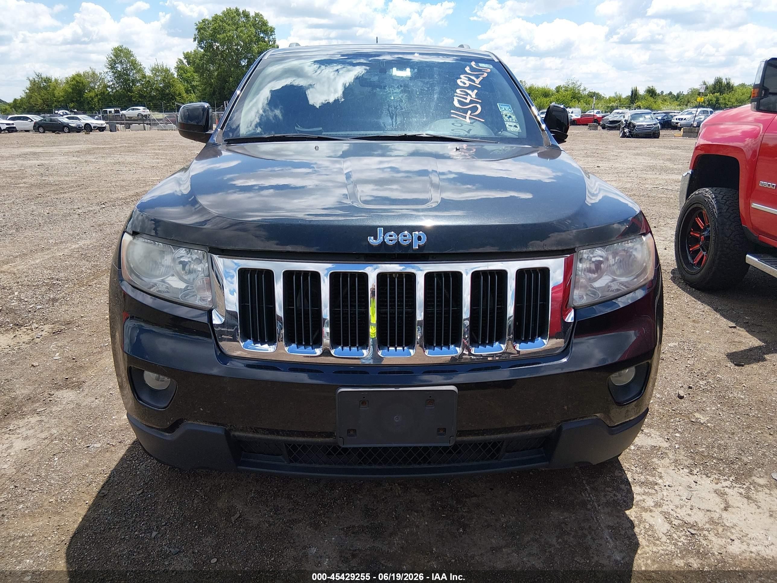 2013 Jeep Grand Cherokee Laredo Black vin: 1C4RJFAG8DC505792