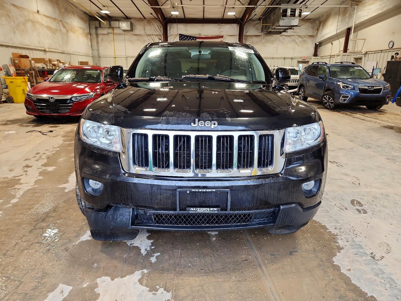 2013 Jeep Grand Cherokee Laredo Black vin: 1C4RJFAG8DC508403