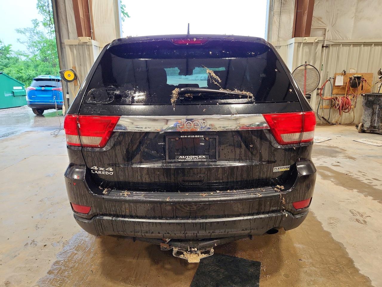 2013 Jeep Grand Cherokee Laredo Black vin: 1C4RJFAG8DC508403
