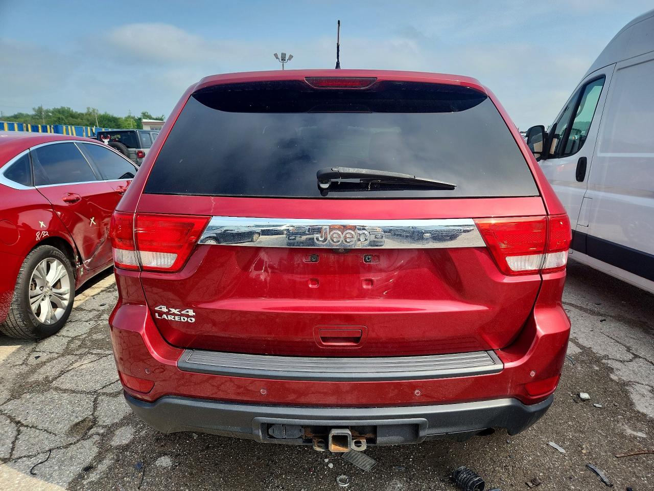 2013 Jeep Grand Cherokee Laredo Burgundy vin: 1C4RJFAG8DC583831