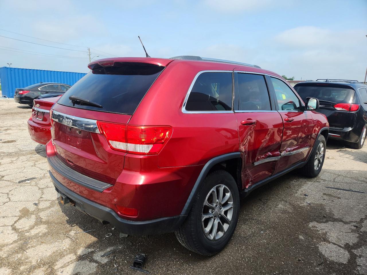 2013 Jeep Grand Cherokee Laredo Burgundy vin: 1C4RJFAG8DC583831
