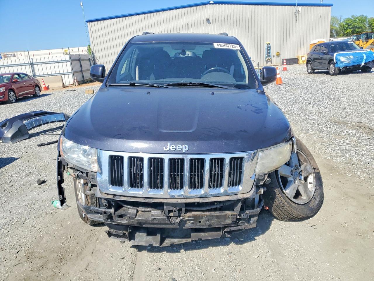 2013 Jeep Grand Cherokee Laredo Gray vin: 1C4RJFAG8DC584087