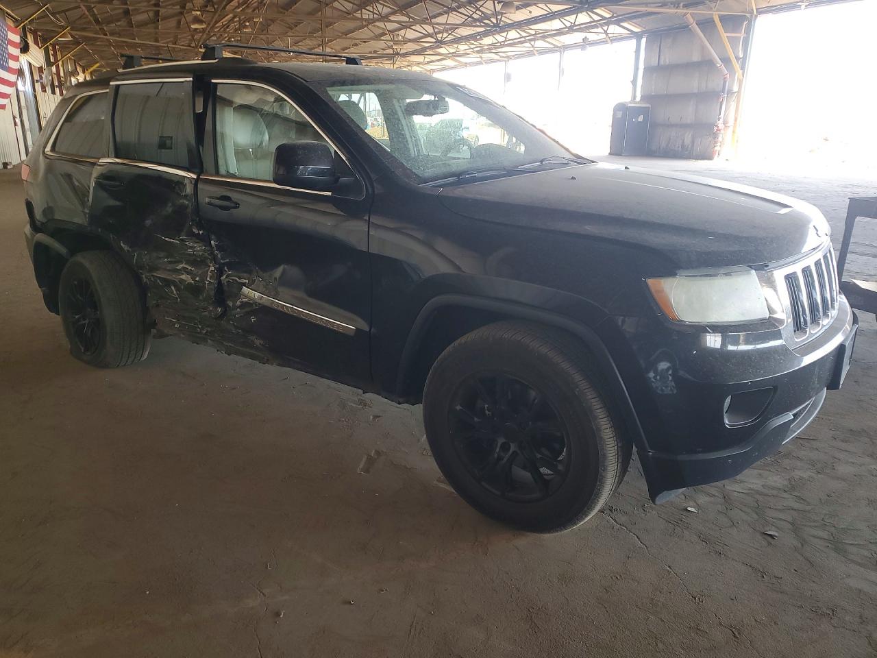 2013 Jeep Grand Cherokee Laredo Black vin: 1C4RJFAG8DC604225