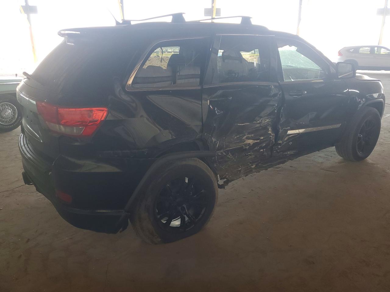 2013 Jeep Grand Cherokee Laredo Black vin: 1C4RJFAG8DC604225