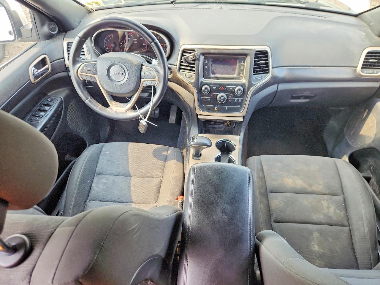 2014 Jeep Grand Cherokee Laredo White vin: 1C4RJFAG8EC110142