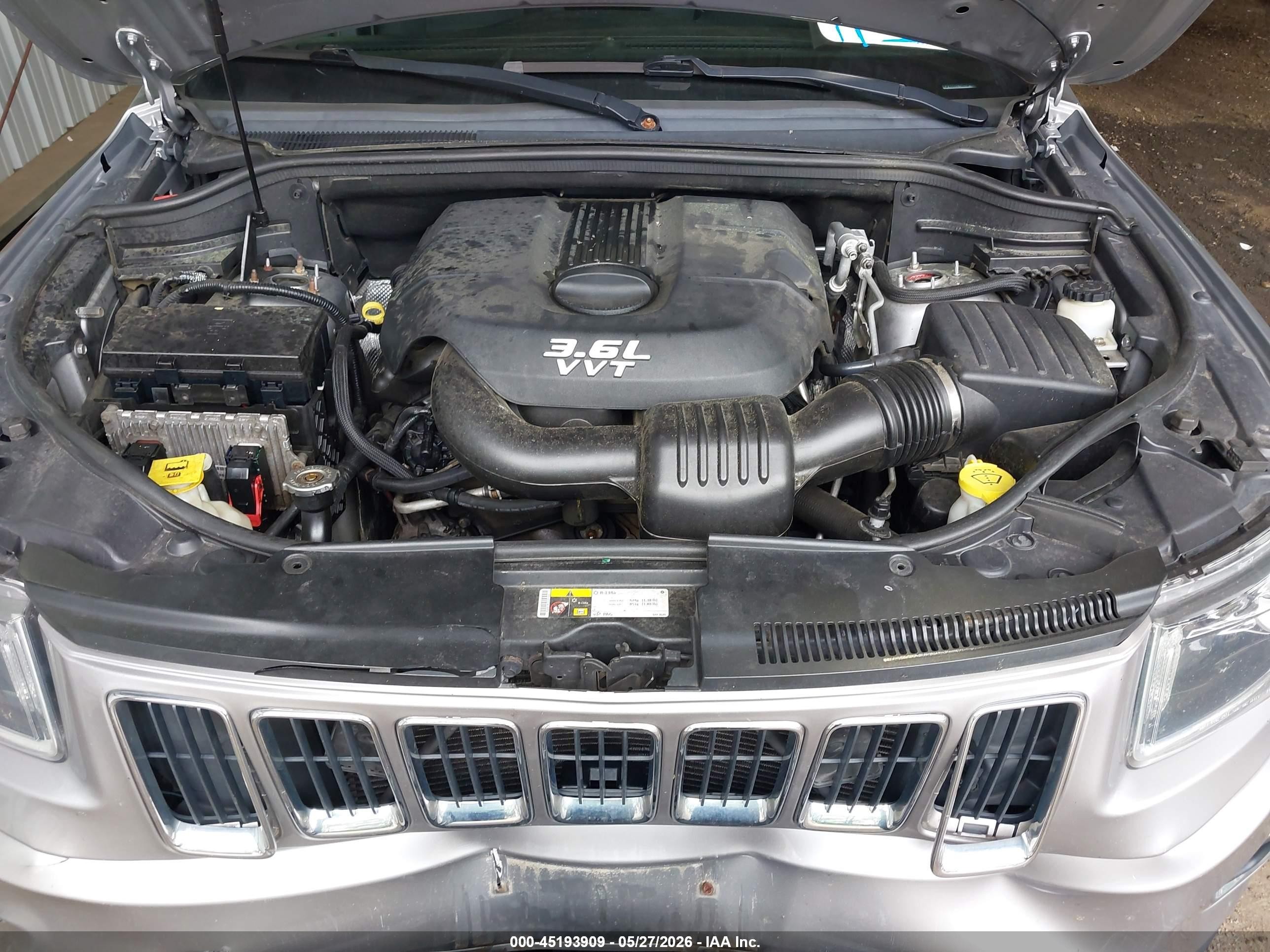 2014 Jeep Grand Cherokee Laredo Light Blue vin: 1C4RJFAG8EC156358