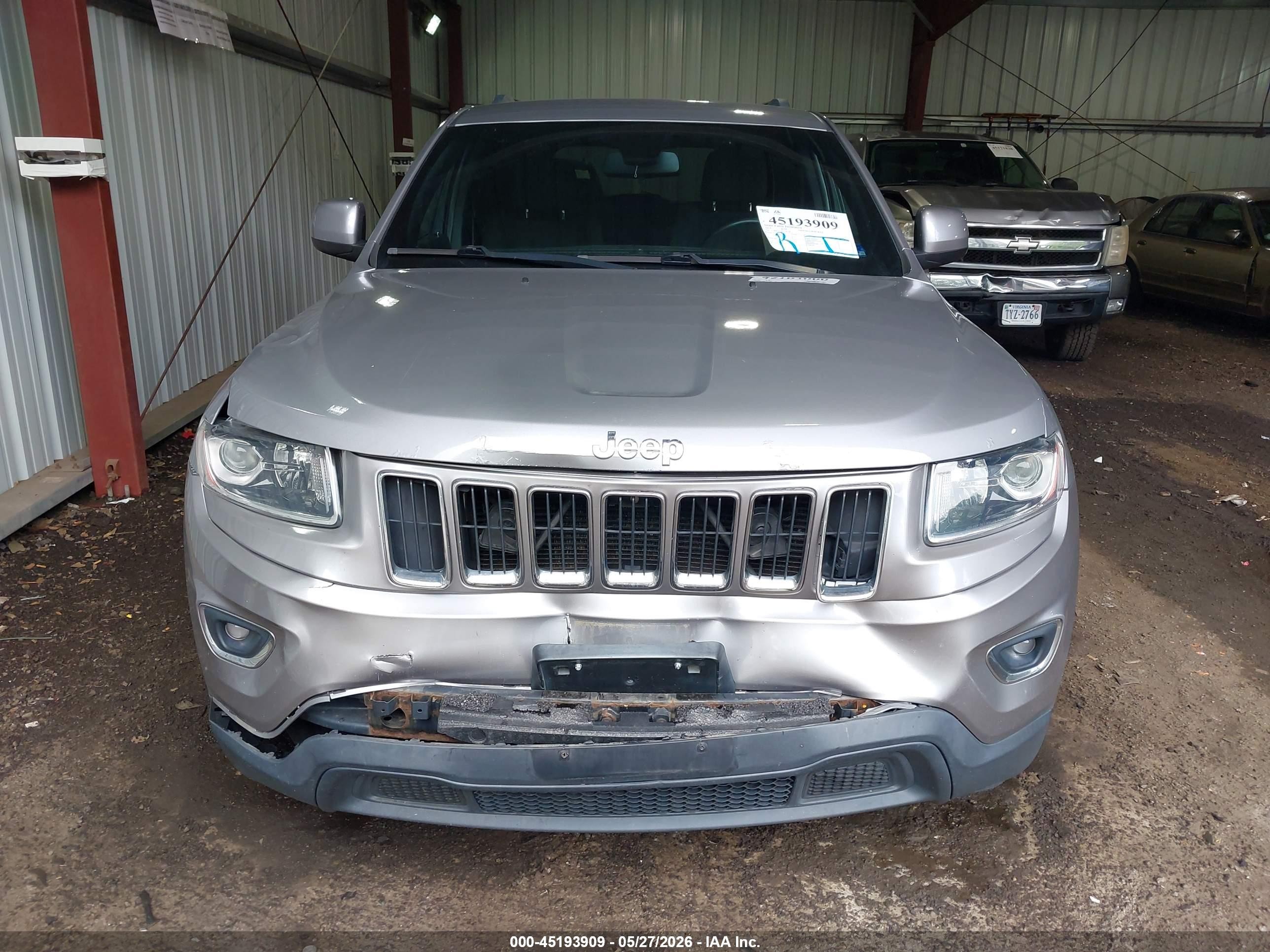 2014 Jeep Grand Cherokee Laredo Light Blue vin: 1C4RJFAG8EC156358