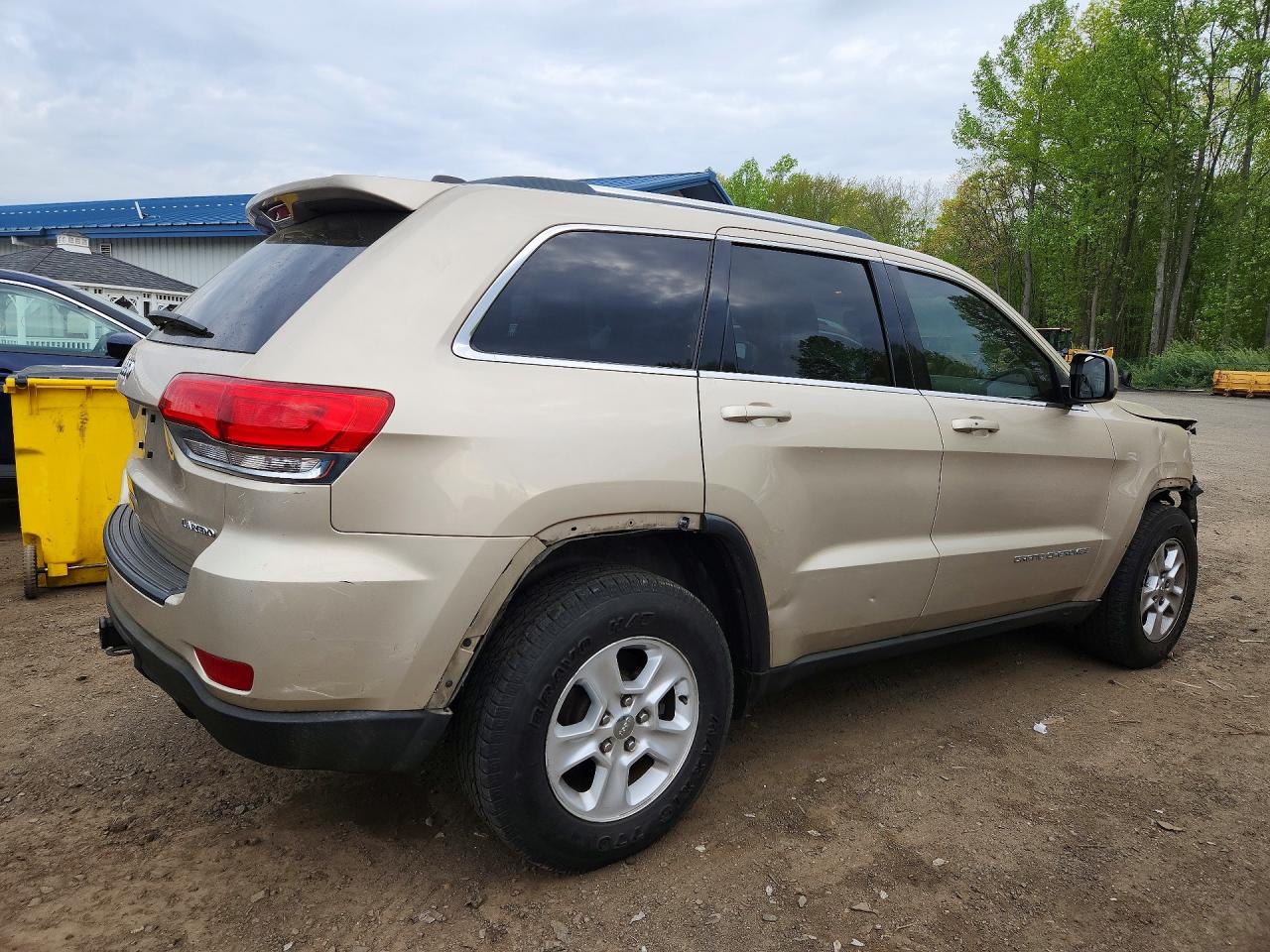 2014 Jeep Grand Cherokee Laredo Gold vin: 1C4RJFAG8EC179316