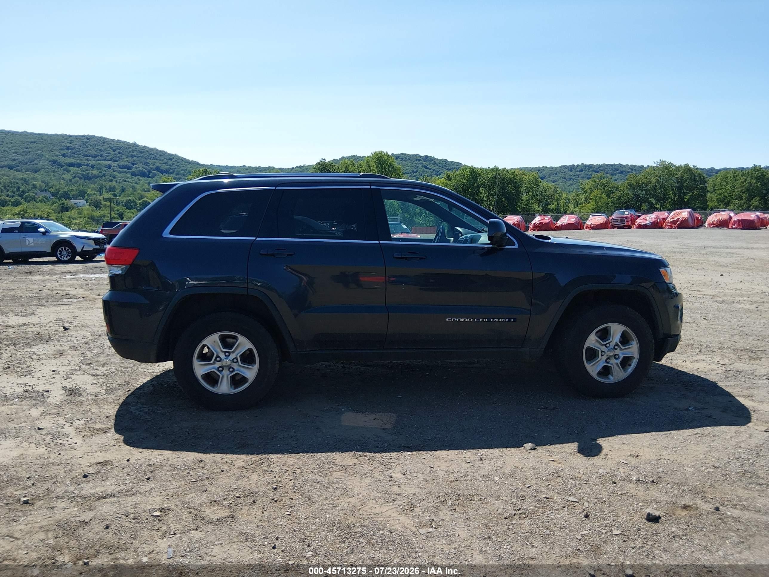2014 Jeep Grand Cherokee Laredo Black vin: 1C4RJFAG8EC210547