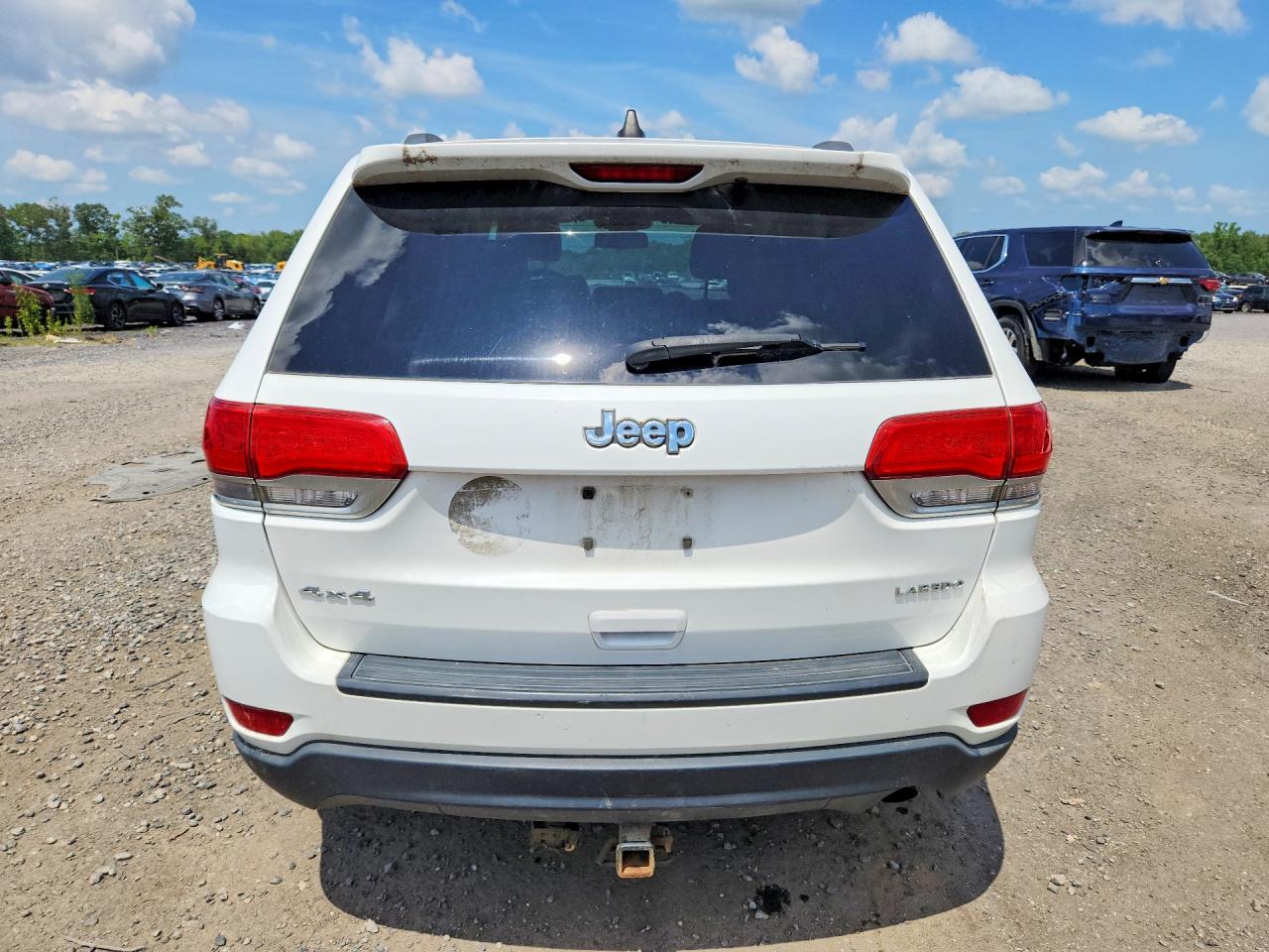 2014 Jeep Grand Cherokee Laredo White vin: 1C4RJFAG8EC333555