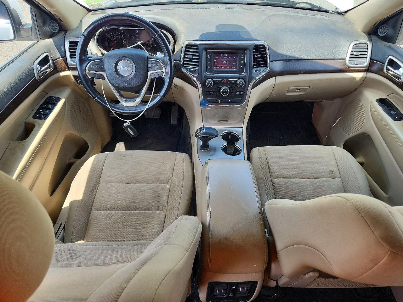 2014 Jeep Grand Cherokee Laredo White vin: 1C4RJFAG8EC333555