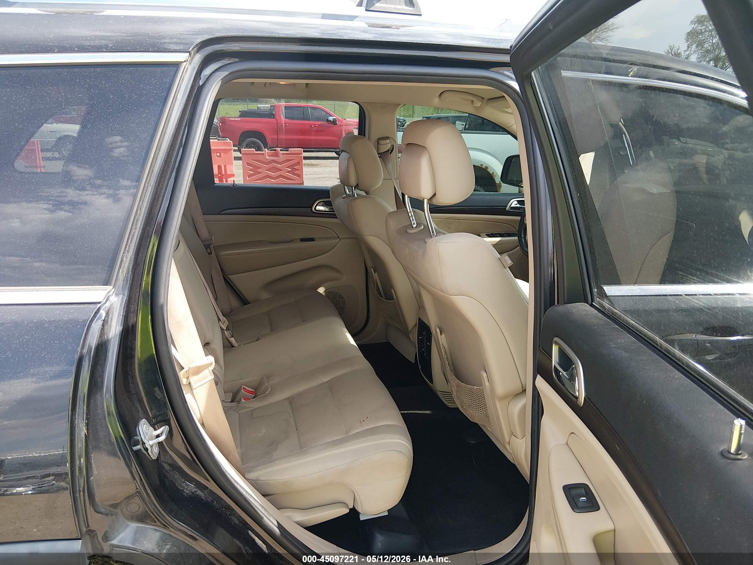 2014 Jeep Grand Cherokee Laredo Black vin: 1C4RJFAG8EC384618