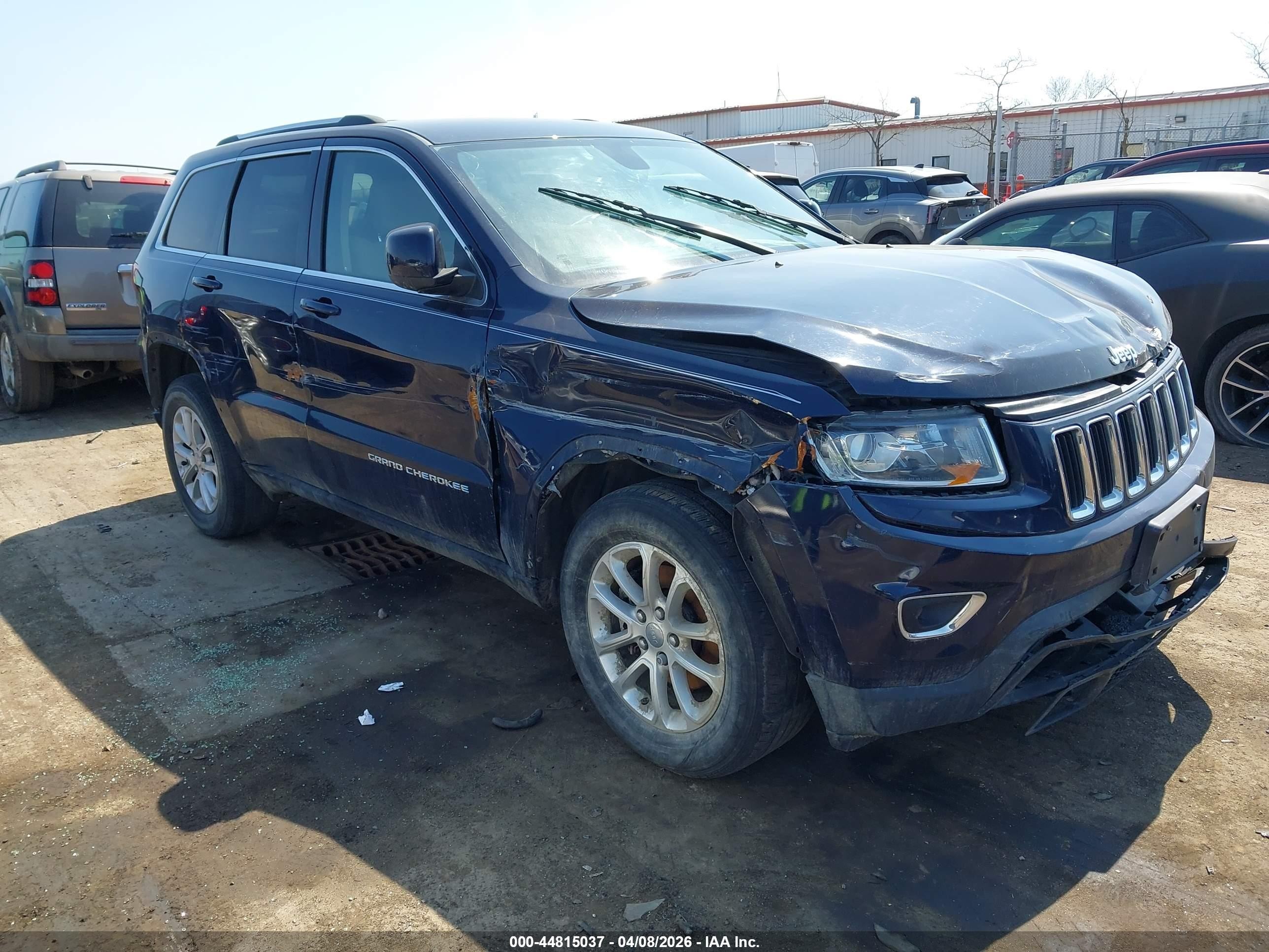 2014 Jeep Grand Cherokee Laredo Blue vin: 1C4RJFAG8EC474044