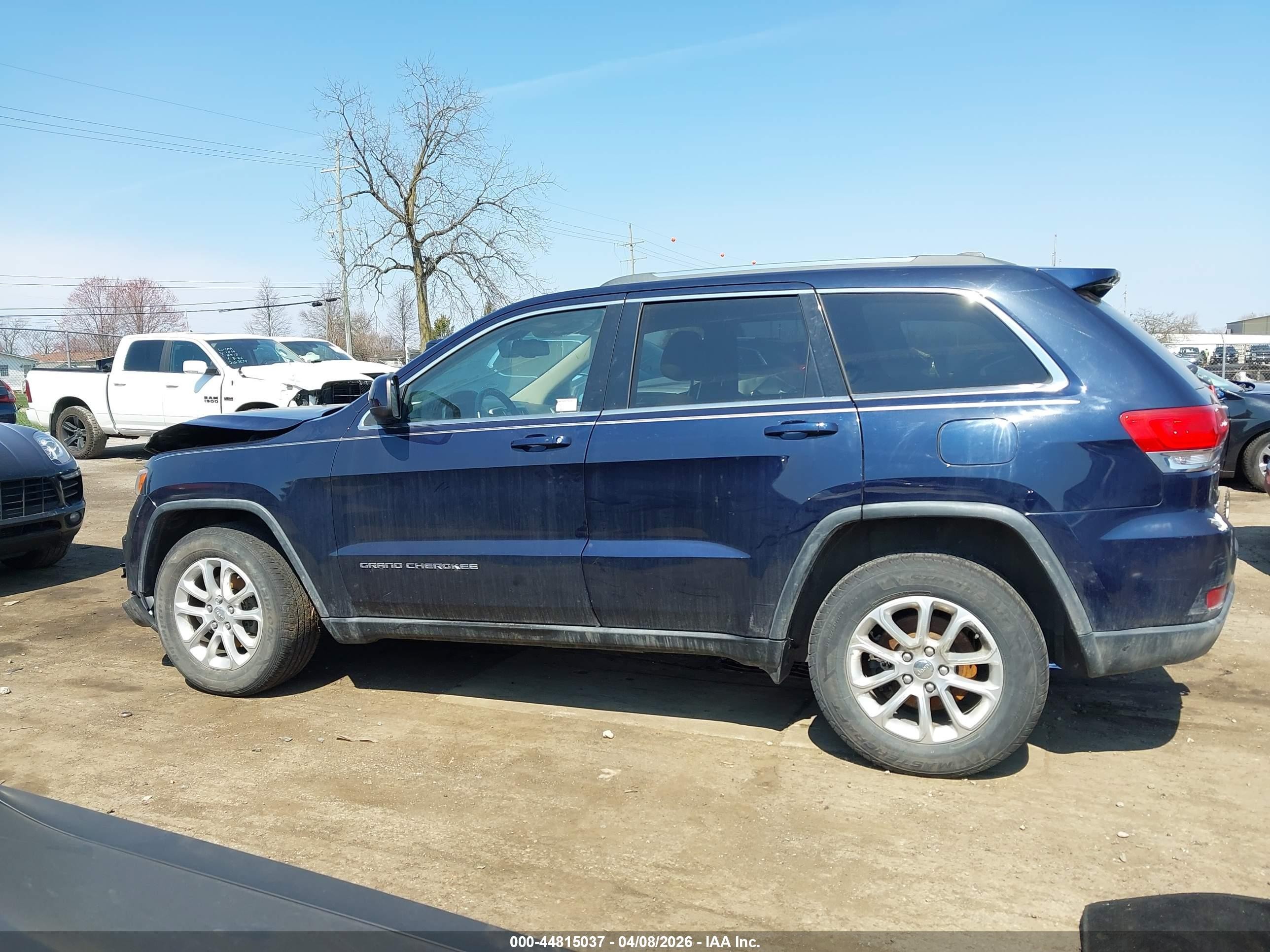 2014 Jeep Grand Cherokee Laredo Blue vin: 1C4RJFAG8EC474044