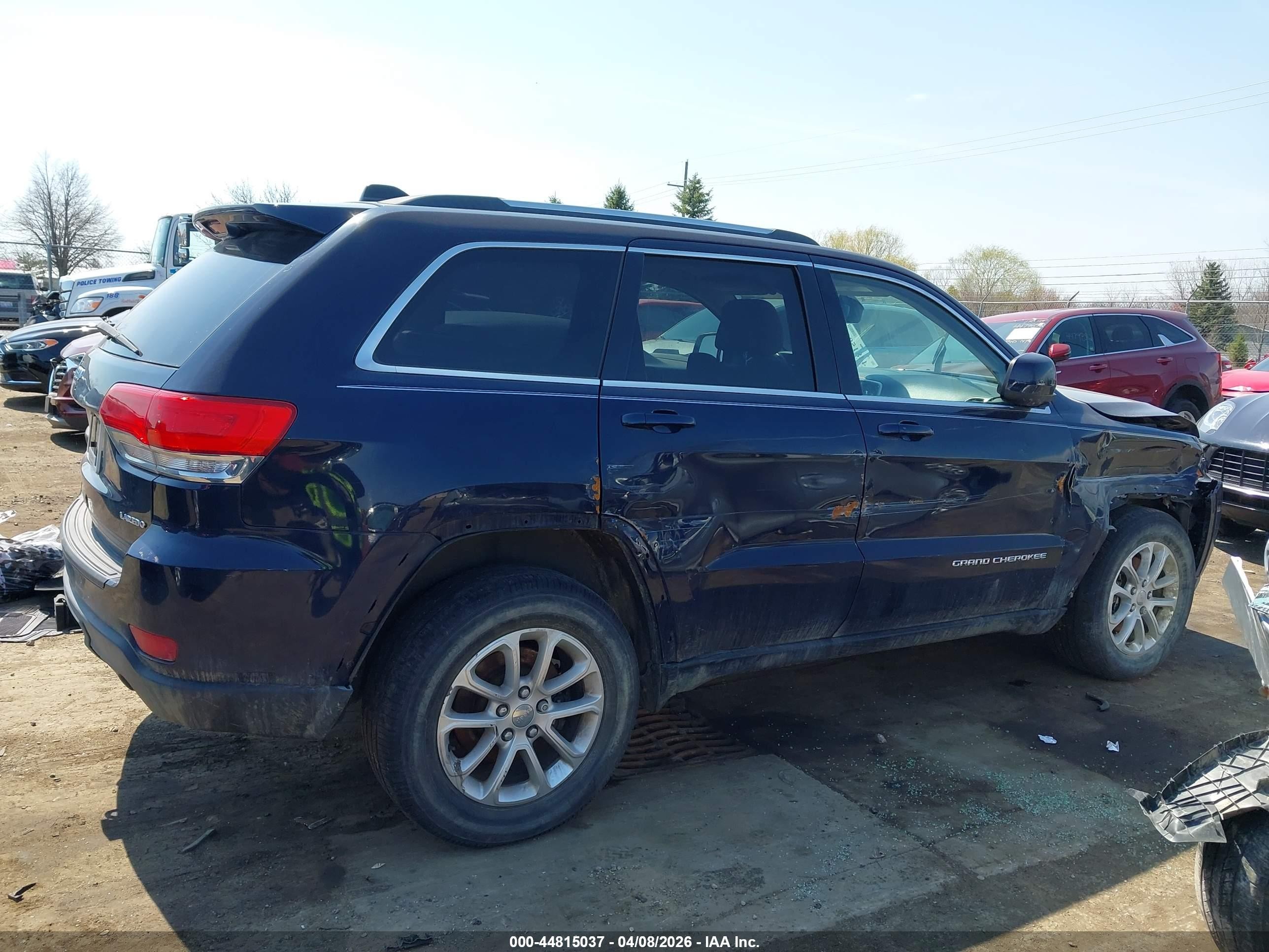 2014 Jeep Grand Cherokee Laredo Blue vin: 1C4RJFAG8EC474044