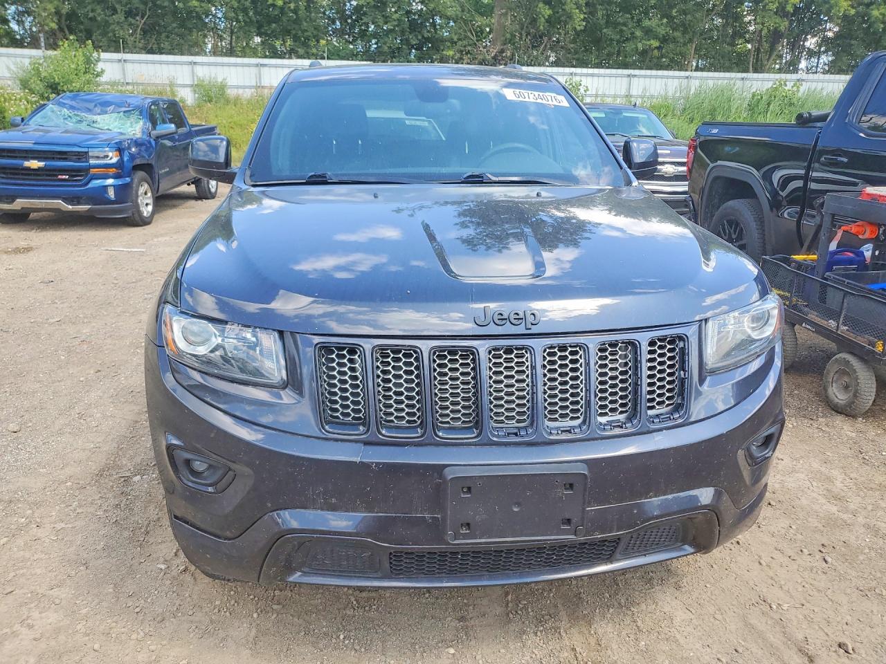 2014 Jeep Grand Cherokee Laredo Blue vin: 1C4RJFAG8EC487702