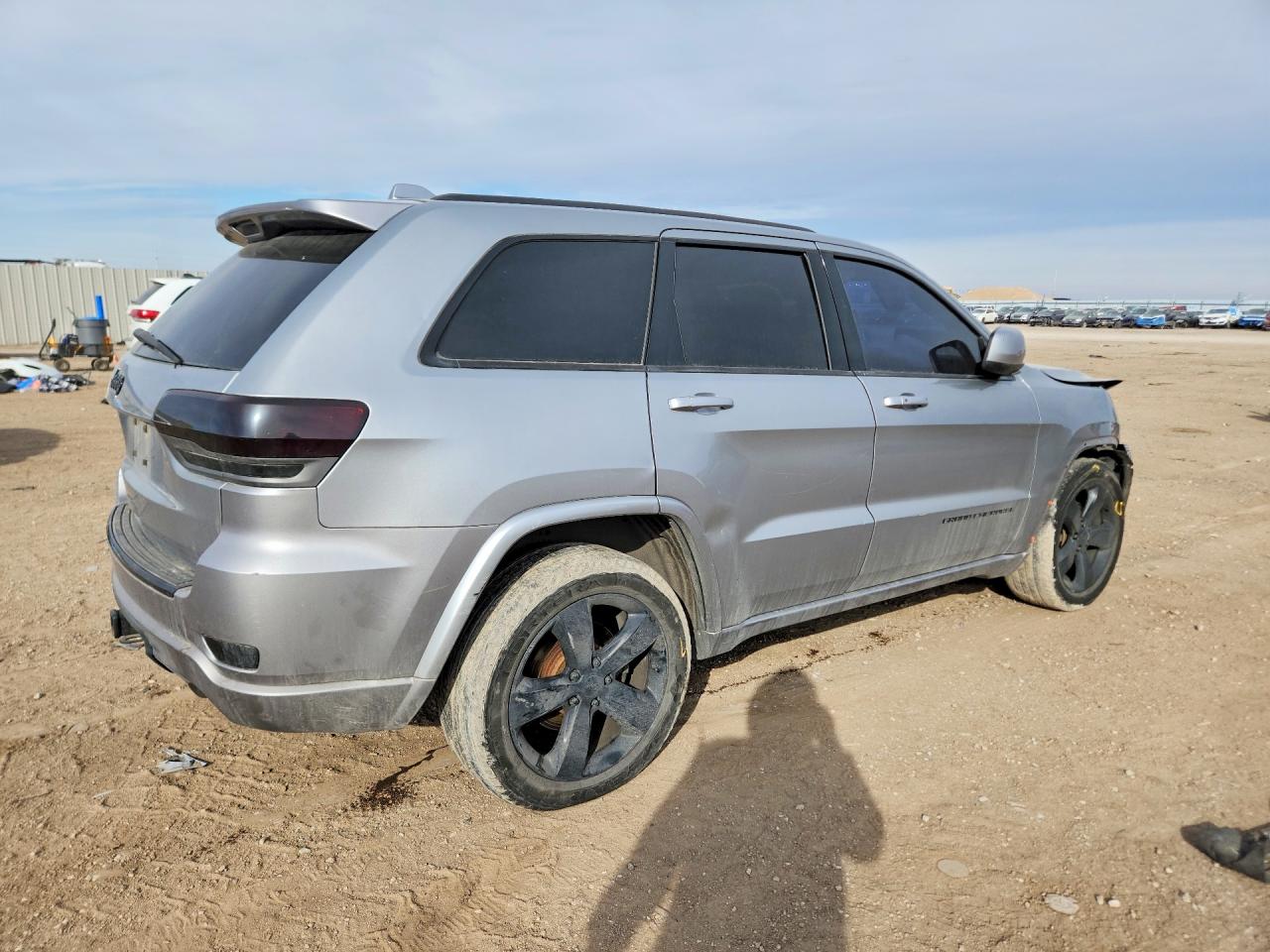 2014 Jeep Grand Cherokee Laredo Silver vin: 1C4RJFAG8EC531908