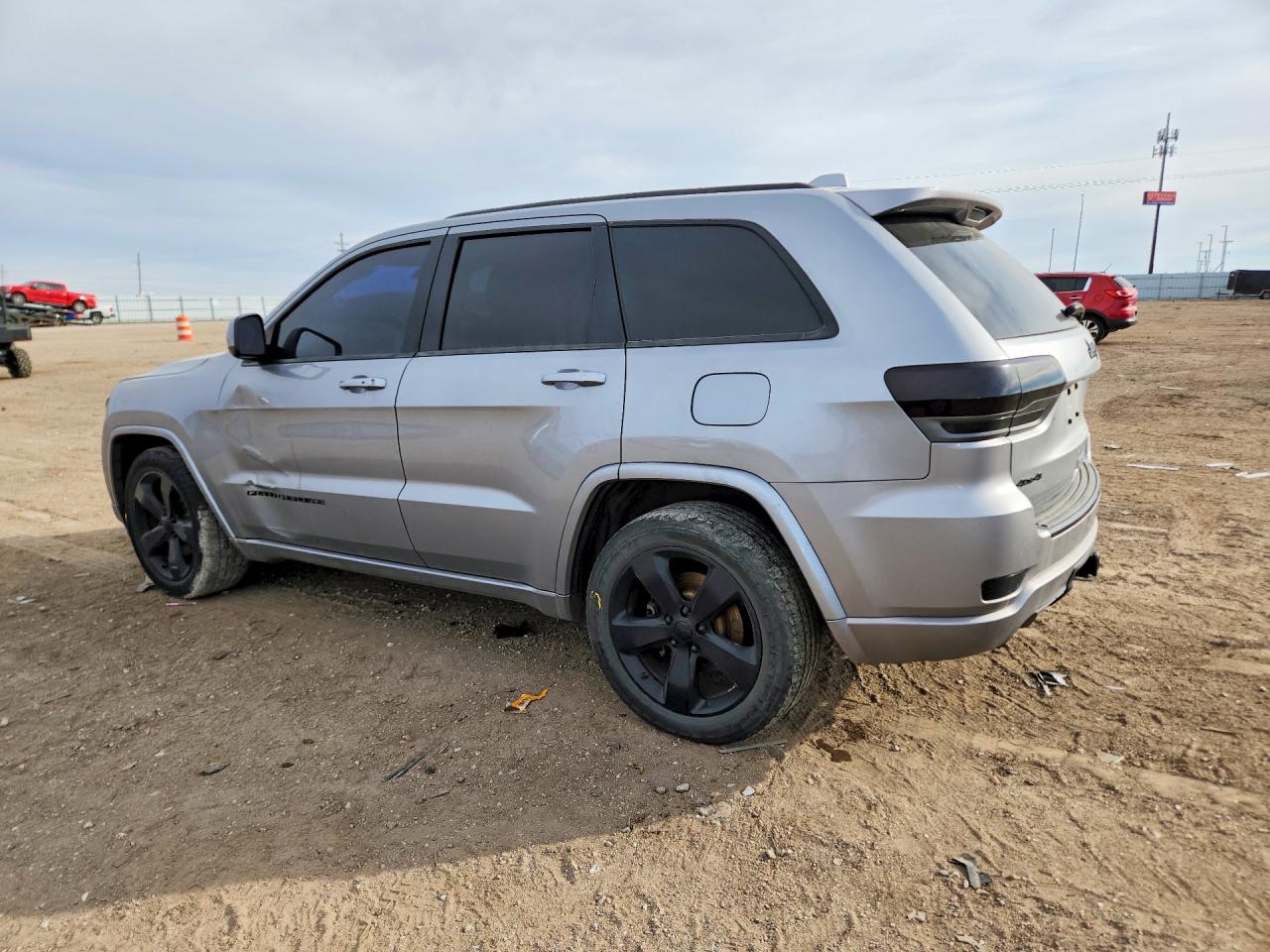 2014 Jeep Grand Cherokee Laredo Silver vin: 1C4RJFAG8EC531908