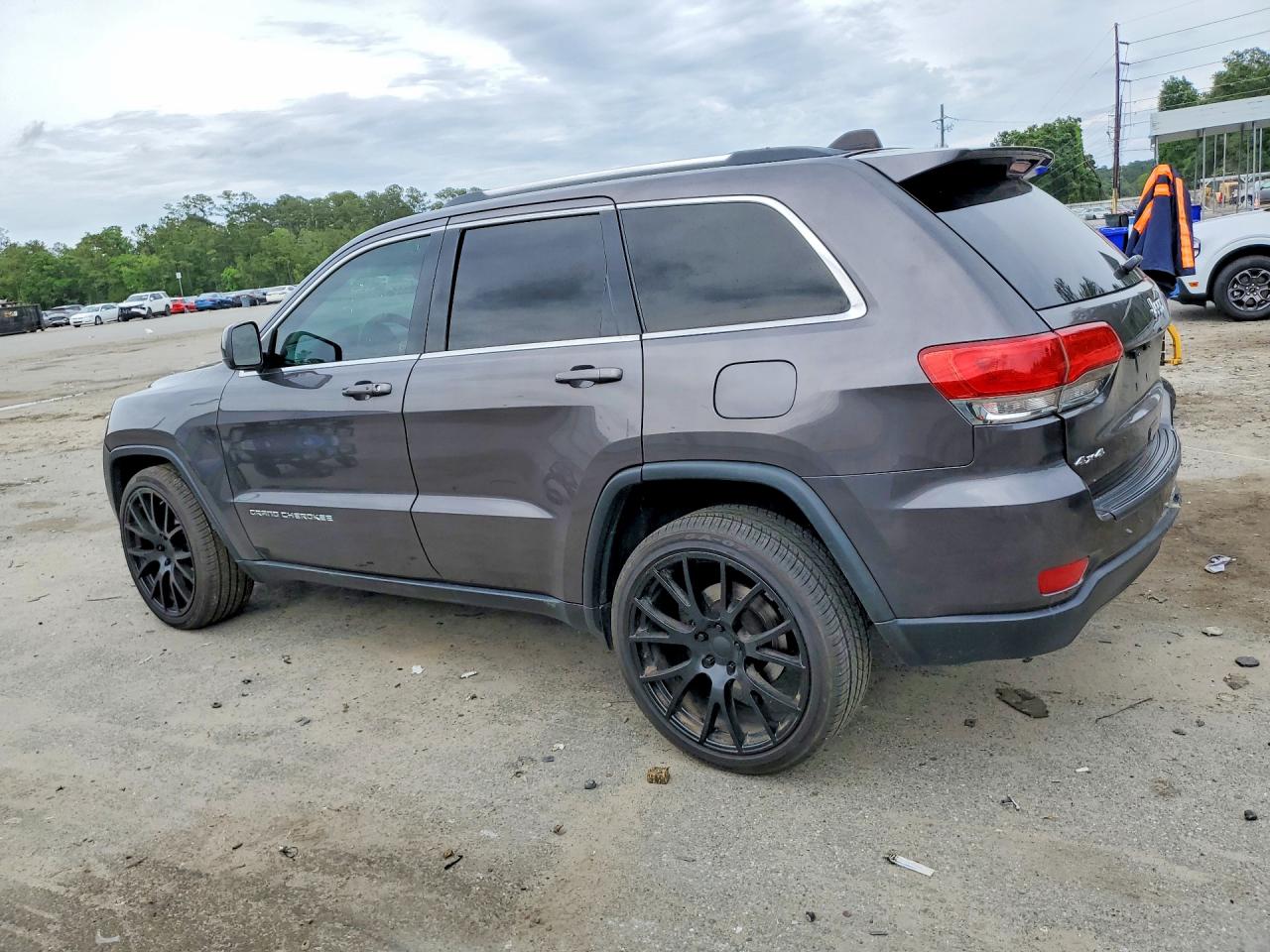 2014 Jeep Grand Cherokee Laredo Gray vin: 1C4RJFAG8EC534453