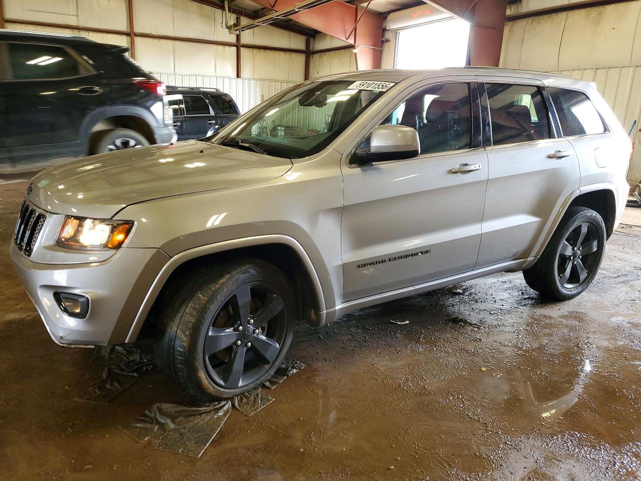 2014 Jeep Grand Cherokee Laredo Gray vin: 1C4RJFAG8EC541550