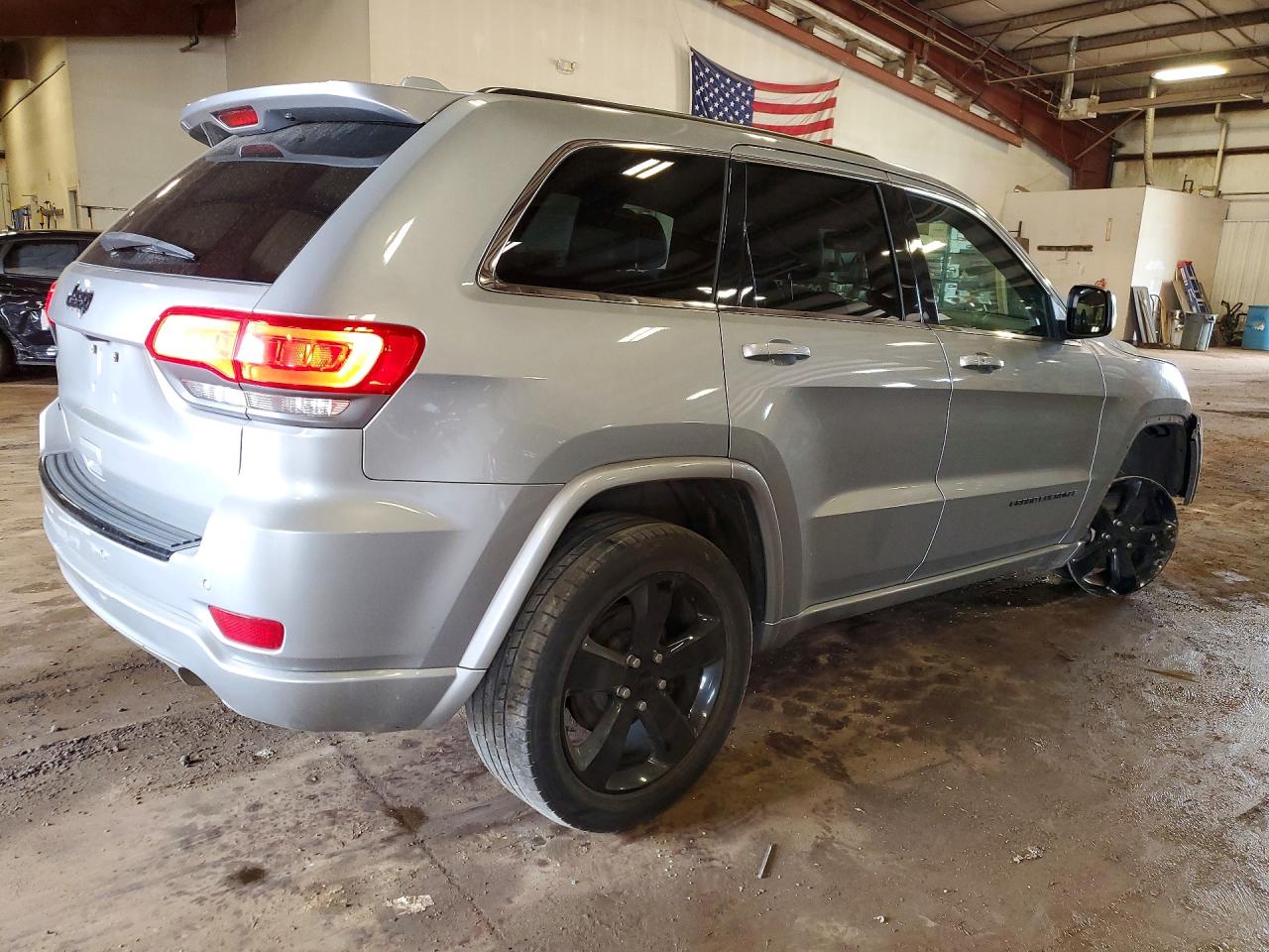 2014 Jeep Grand Cherokee Laredo Gray vin: 1C4RJFAG8EC541550