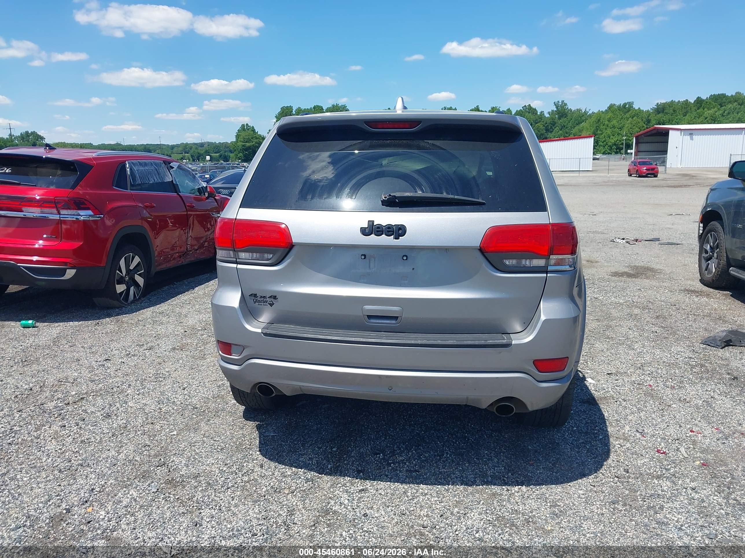 2014 Jeep Grand Cherokee Altitude Gray vin: 1C4RJFAG8EC571020